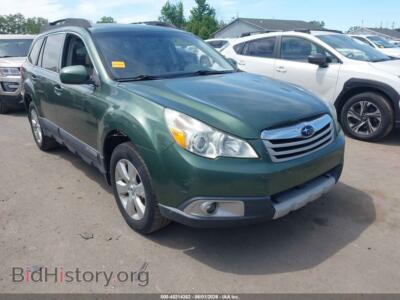 2011 Subaru OUTBACK 2.5I Limited, зеленый — VIN 4S4BRBLC2B3447426, IAAI