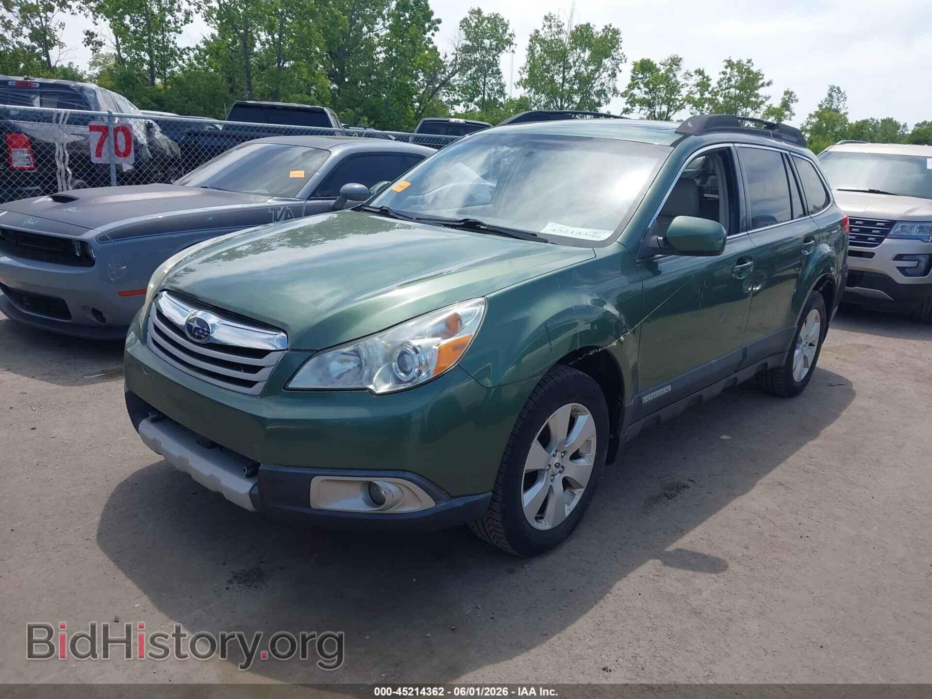 2011 SUBARU OUTBACK - VIN: 4S4BRBLC2B3447426 - Фото 2