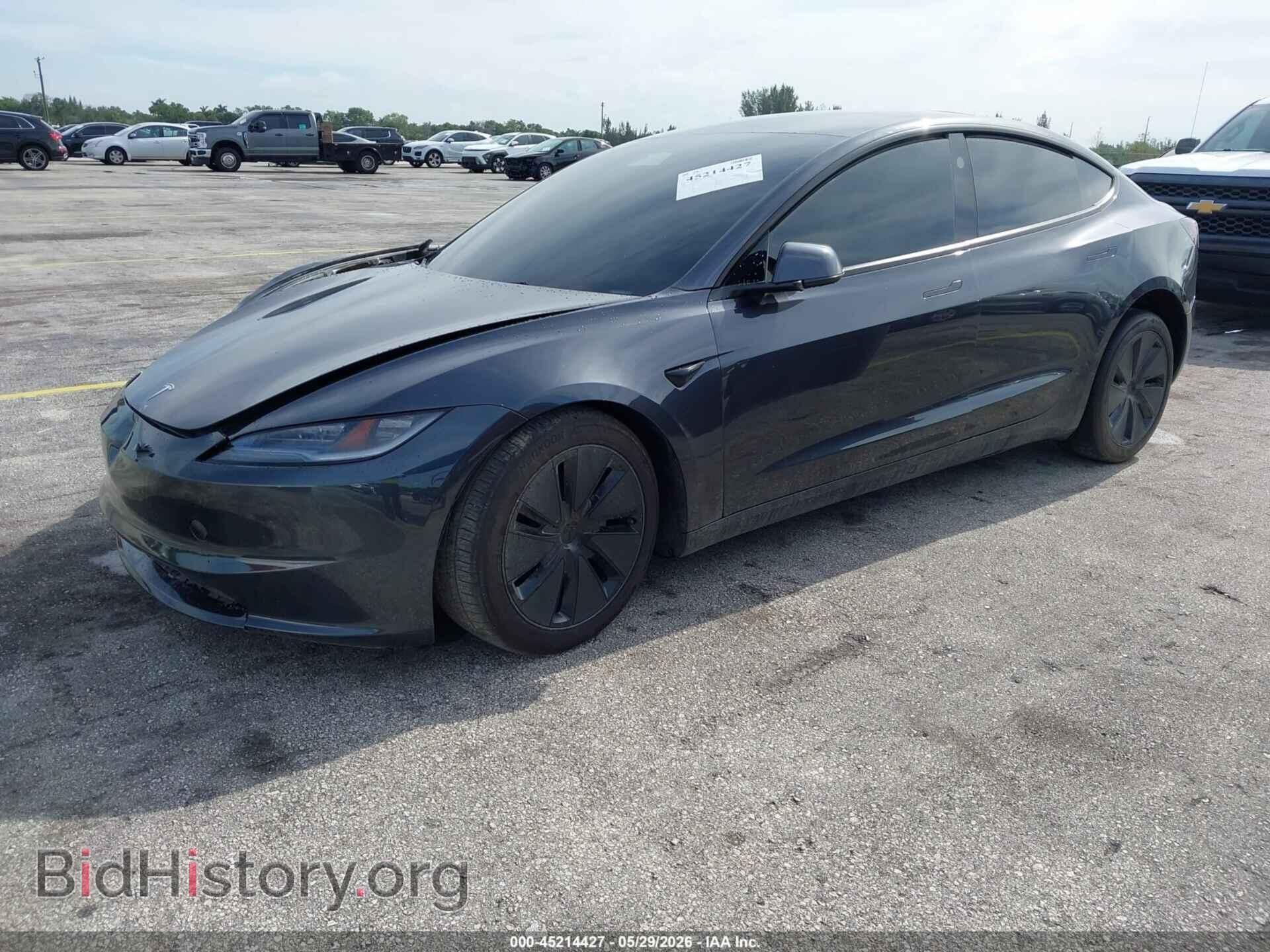 2025 TESLA MODEL 3 - VIN: 5YJ3E1EB4SF902749 - Фото 2