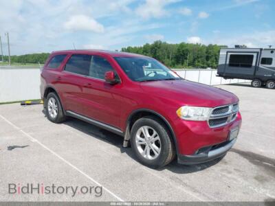 2013 Dodge DURANGO SXT, красный — VIN 1C4RDJAG3DC535650, IAAI