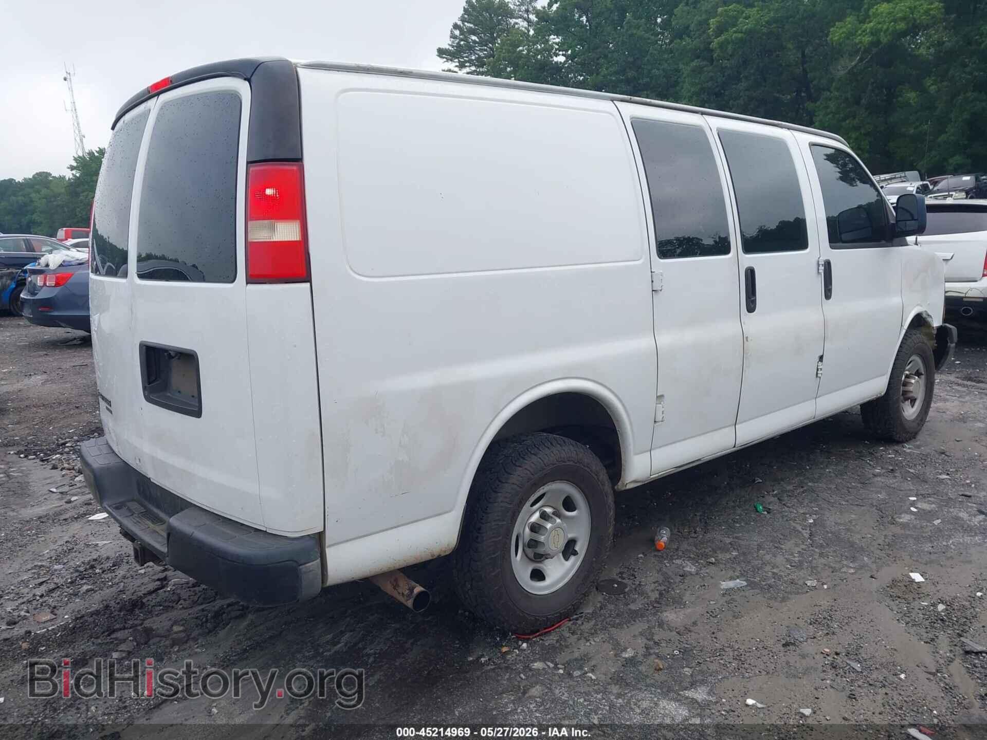 2013 CHEVROLET EXPRESS 2500 - VIN: 1GCWGFCA0D1137582 - Фото 4