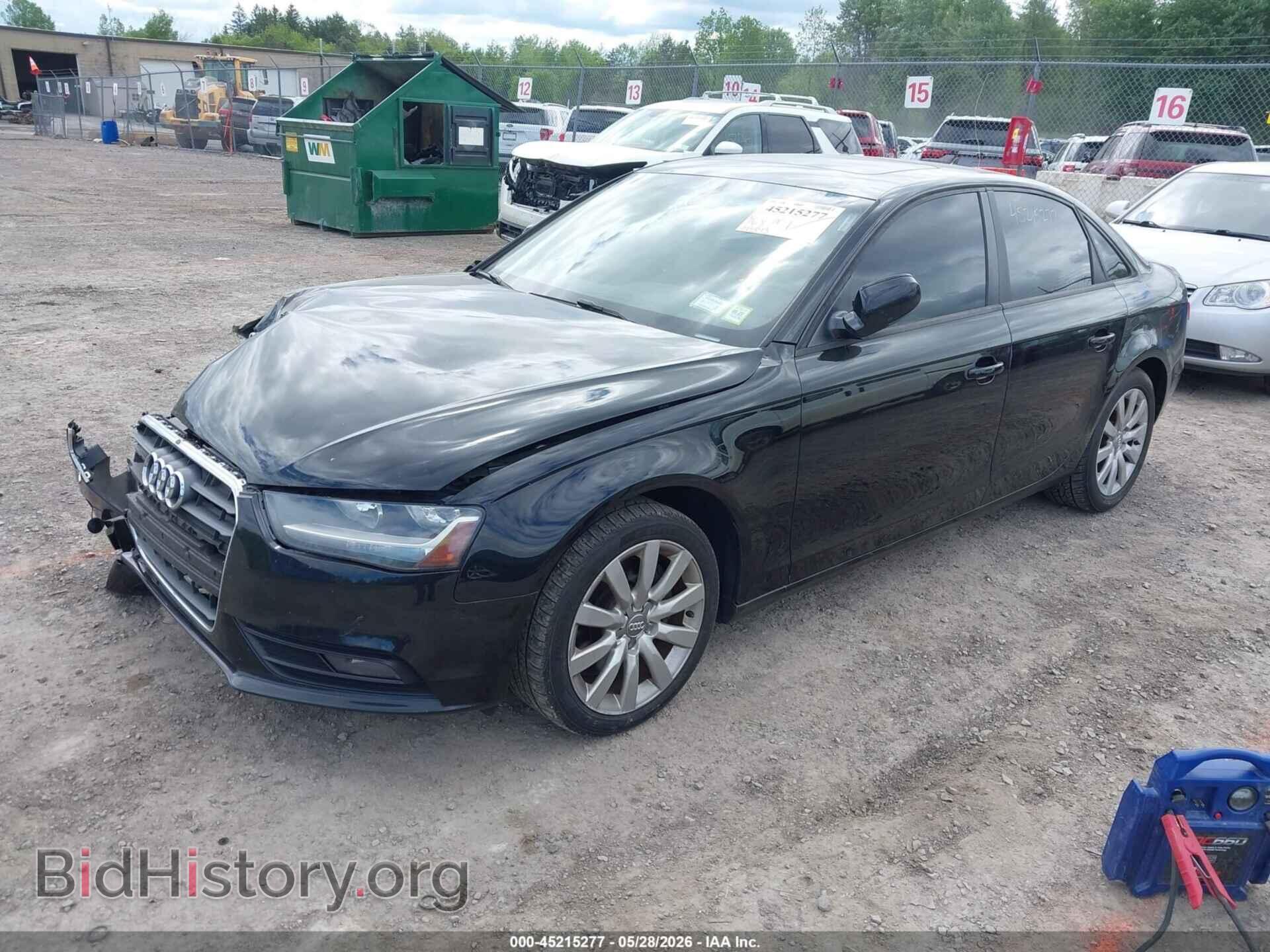 2013 AUDI A4 - VIN: WAUBFAFL0DN025100 - Фото 2