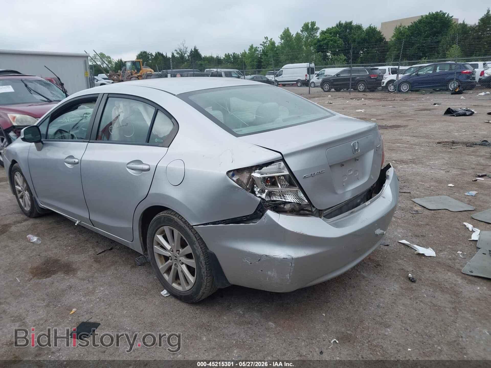 2012 HONDA CIVIC - VIN: 2HGFB2F86CH598917 - Фото 3