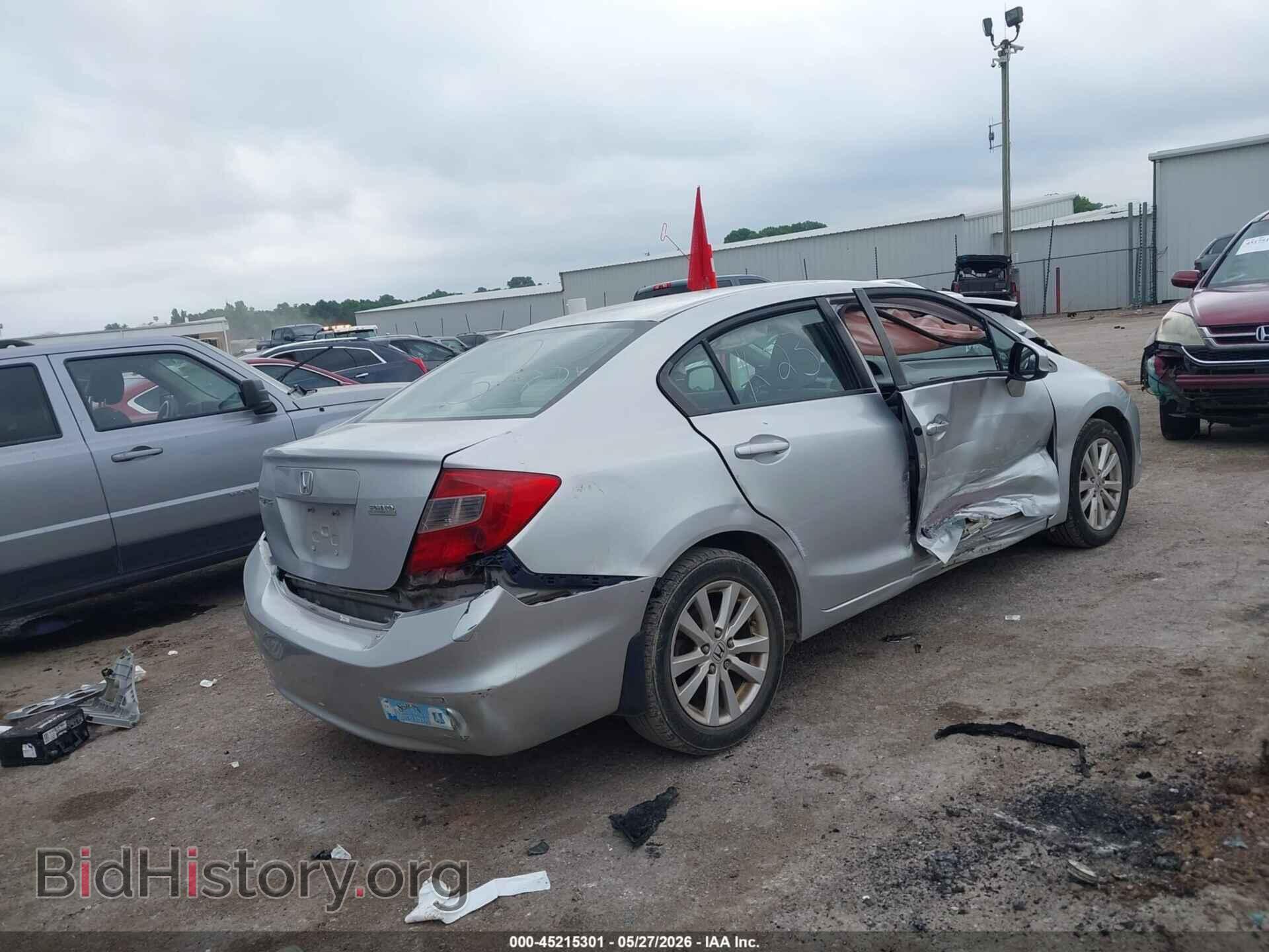 2012 HONDA CIVIC - VIN: 2HGFB2F86CH598917 - Фото 4