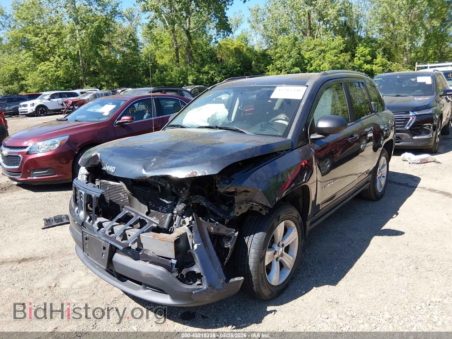 2014 JEEP COMPASS - VIN: 1C4NJDBB7ED828796 - Фото 2