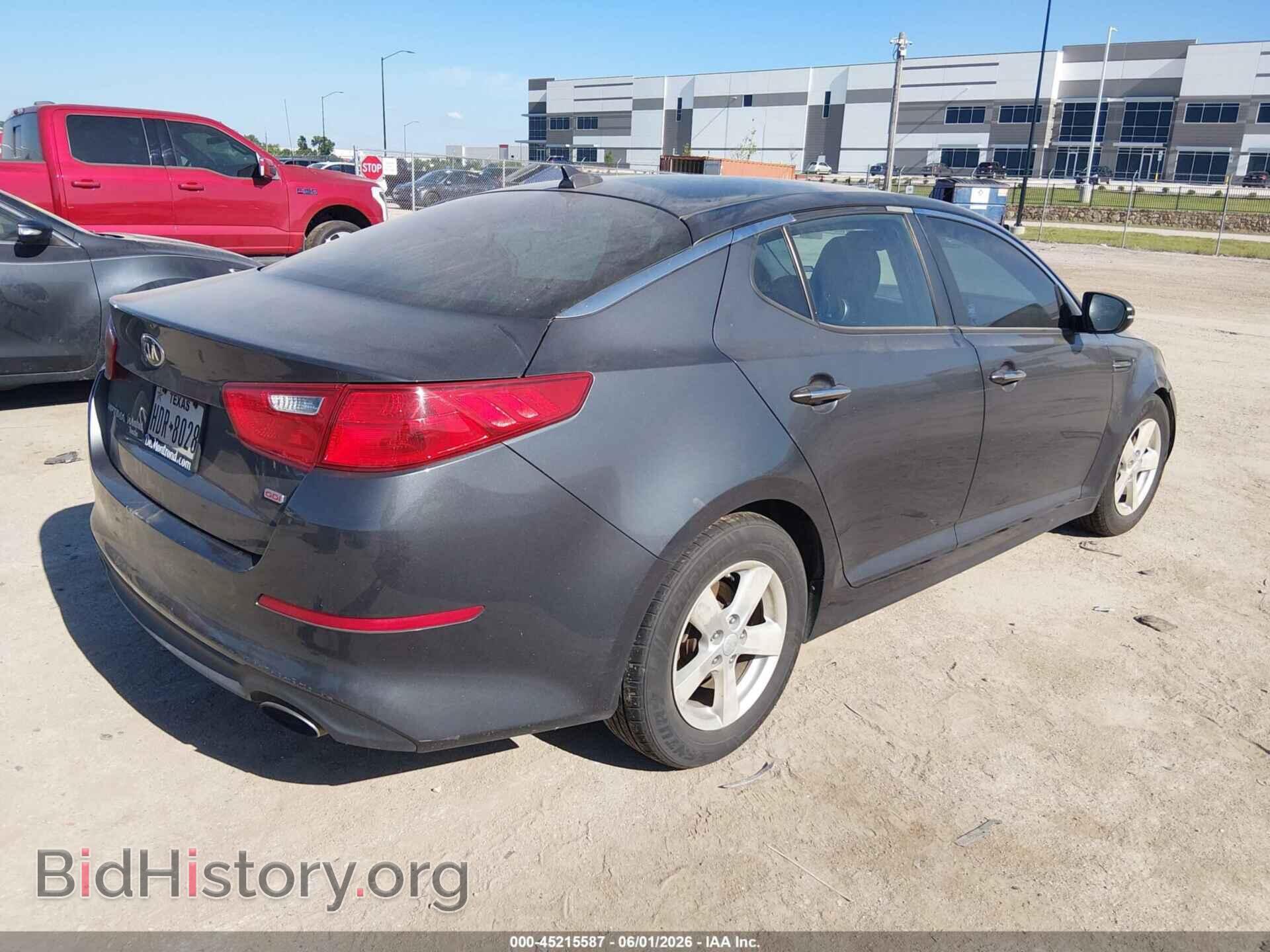 2015 KIA OPTIMA - VIN: KNAGM4A79F5633093 - Фото 4