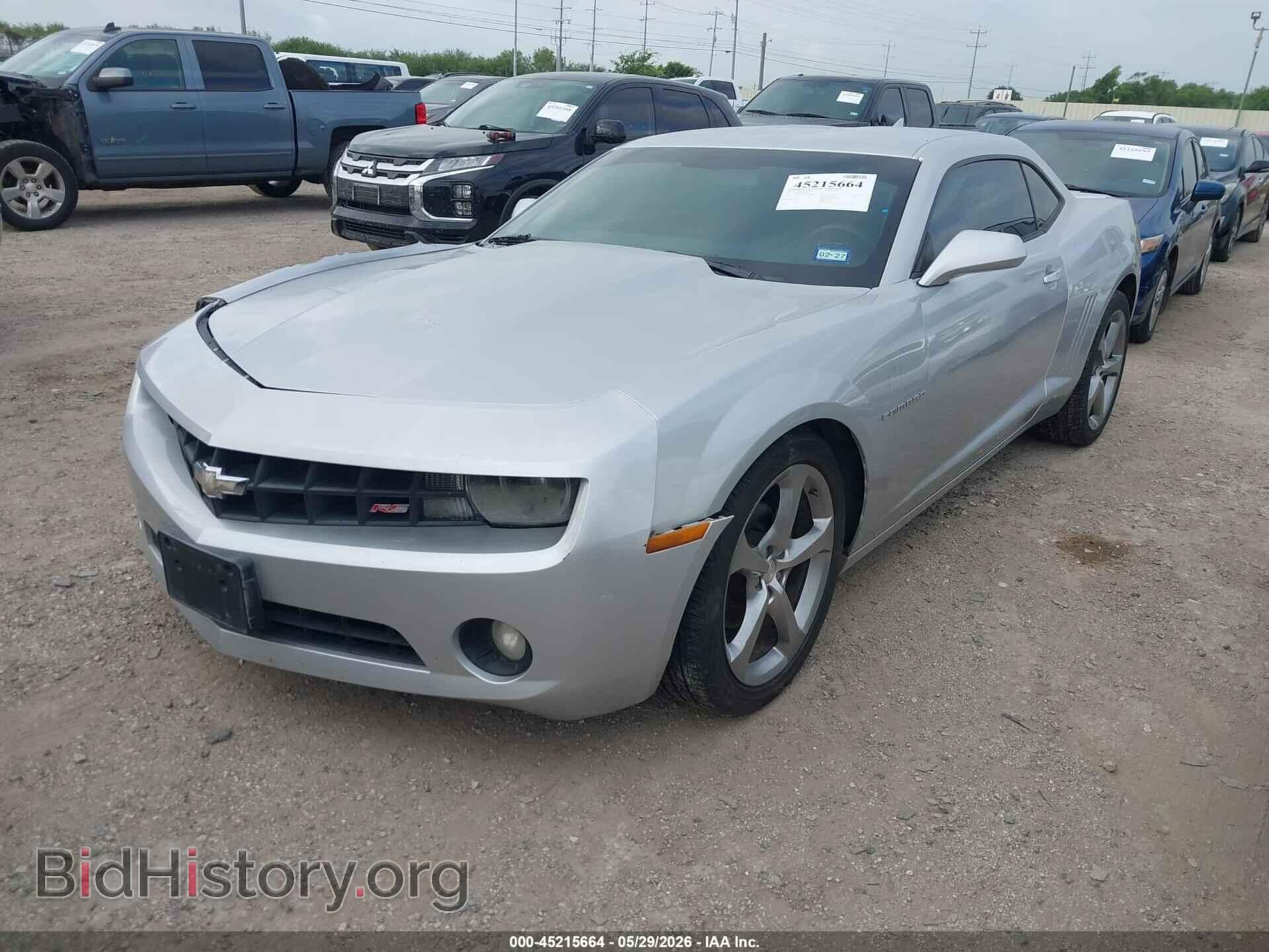 2013 CHEVROLET CAMARO - VIN: 2G1FB1E36D9240851 - Фото 2