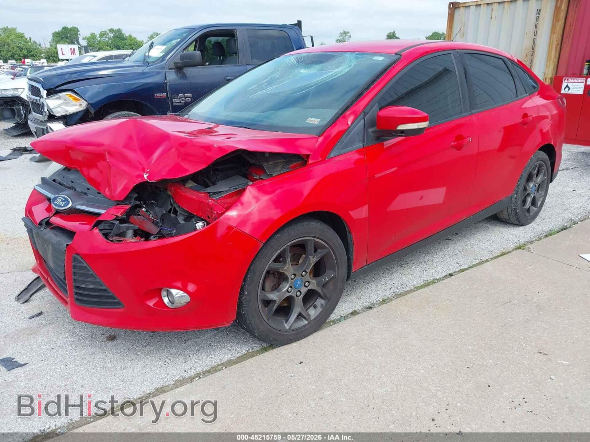 2013 FORD FOCUS - VIN: 1FADP3F22DL170135 - Фото 2