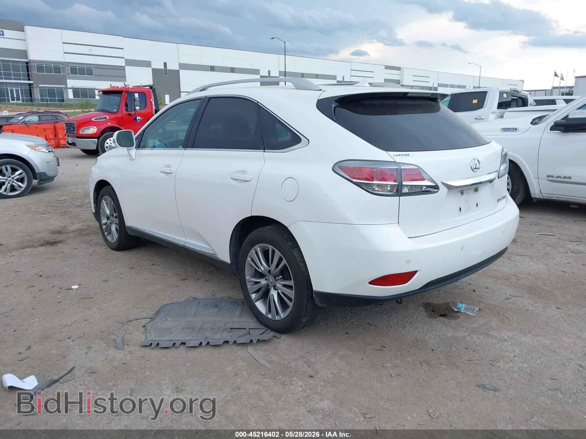 2013 LEXUS RX 350 - VIN: 2T2ZK1BA5DC122986 - Фото 3