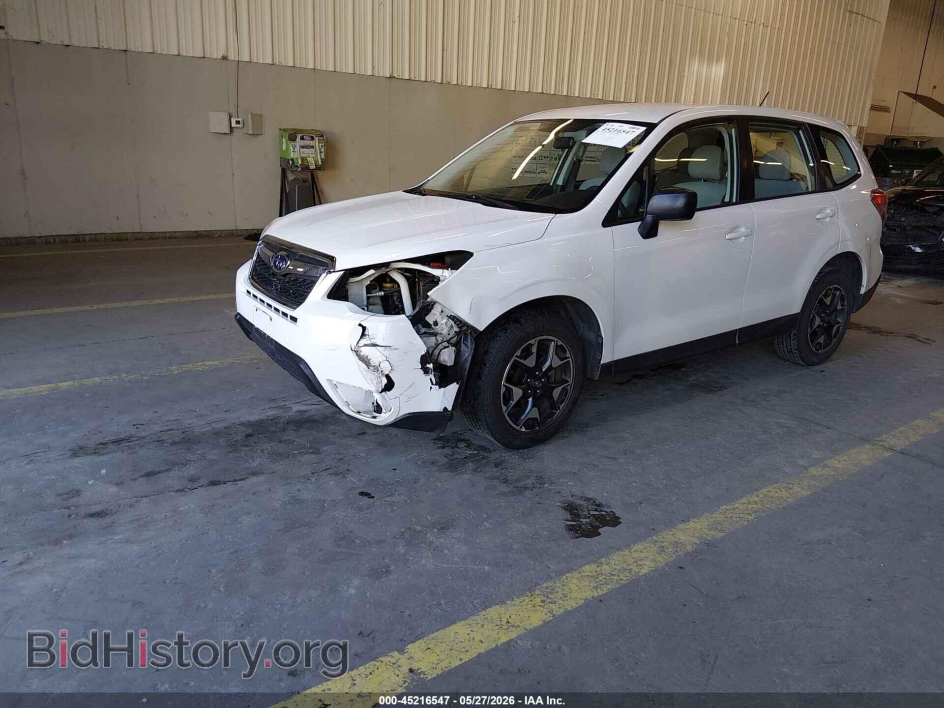 2014 SUBARU FORESTER - VIN: JF2SJAAC0EH428066 - Фото 2