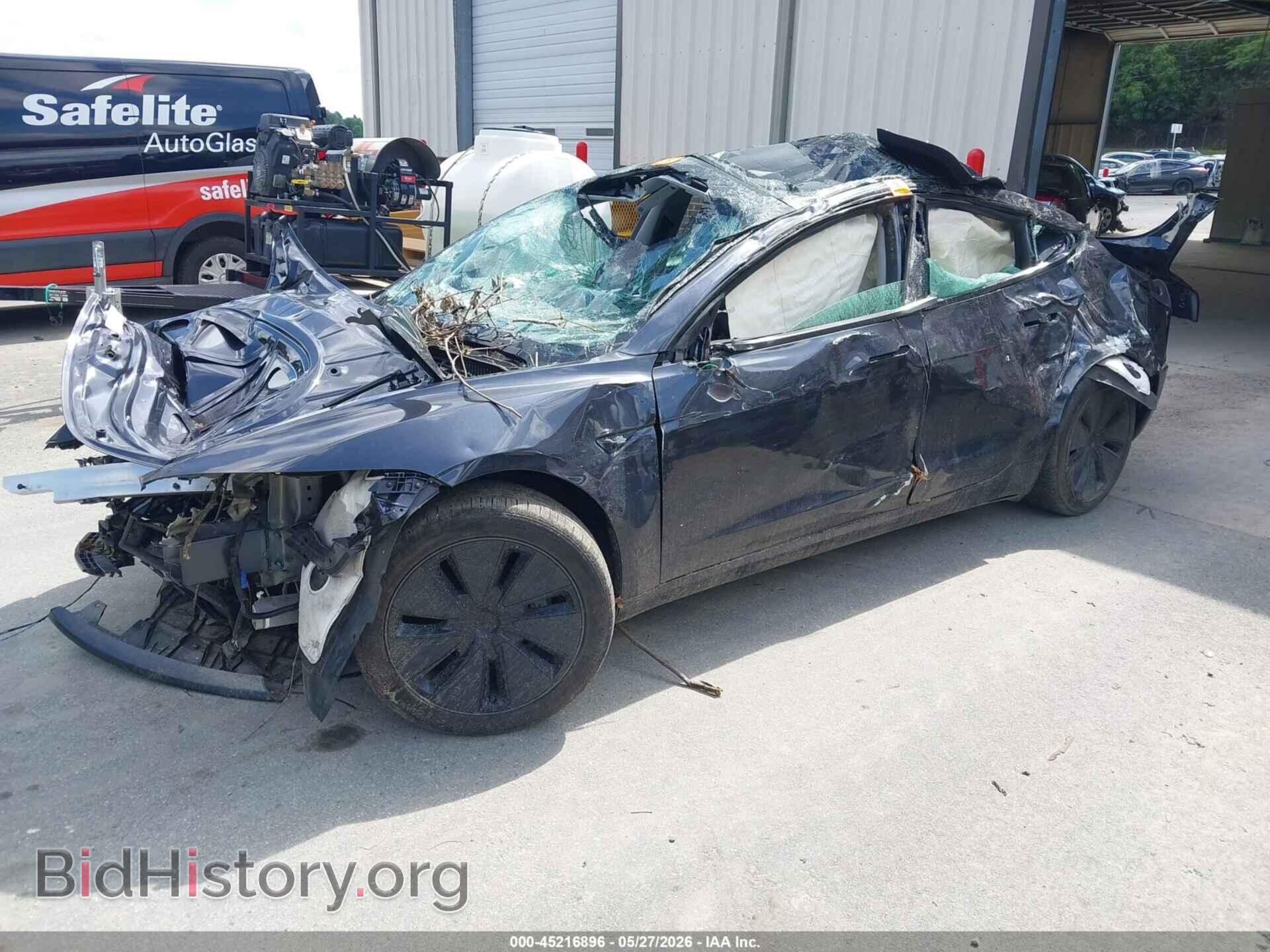 2024 TESLA MODEL 3 - VIN: 5YJ3E1EB5RF796662 - Фото 2