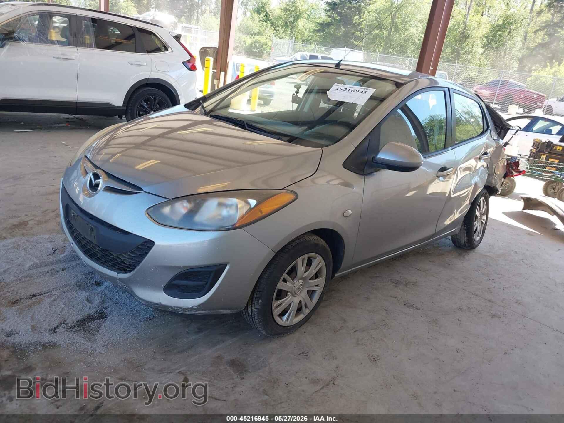 2012 MAZDA MAZDA2 - VIN: JM1DE1KY3C0152189 - Фото 2