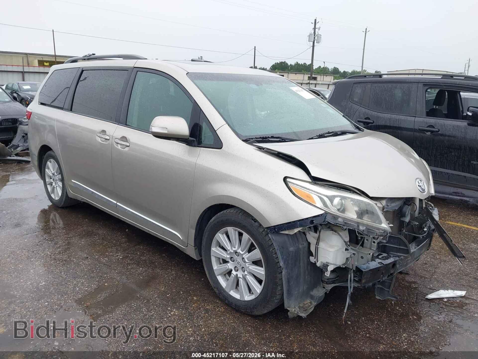 Фотография 5TDYZ3DC6HS770145 - TOYOTA SIENNA 2017