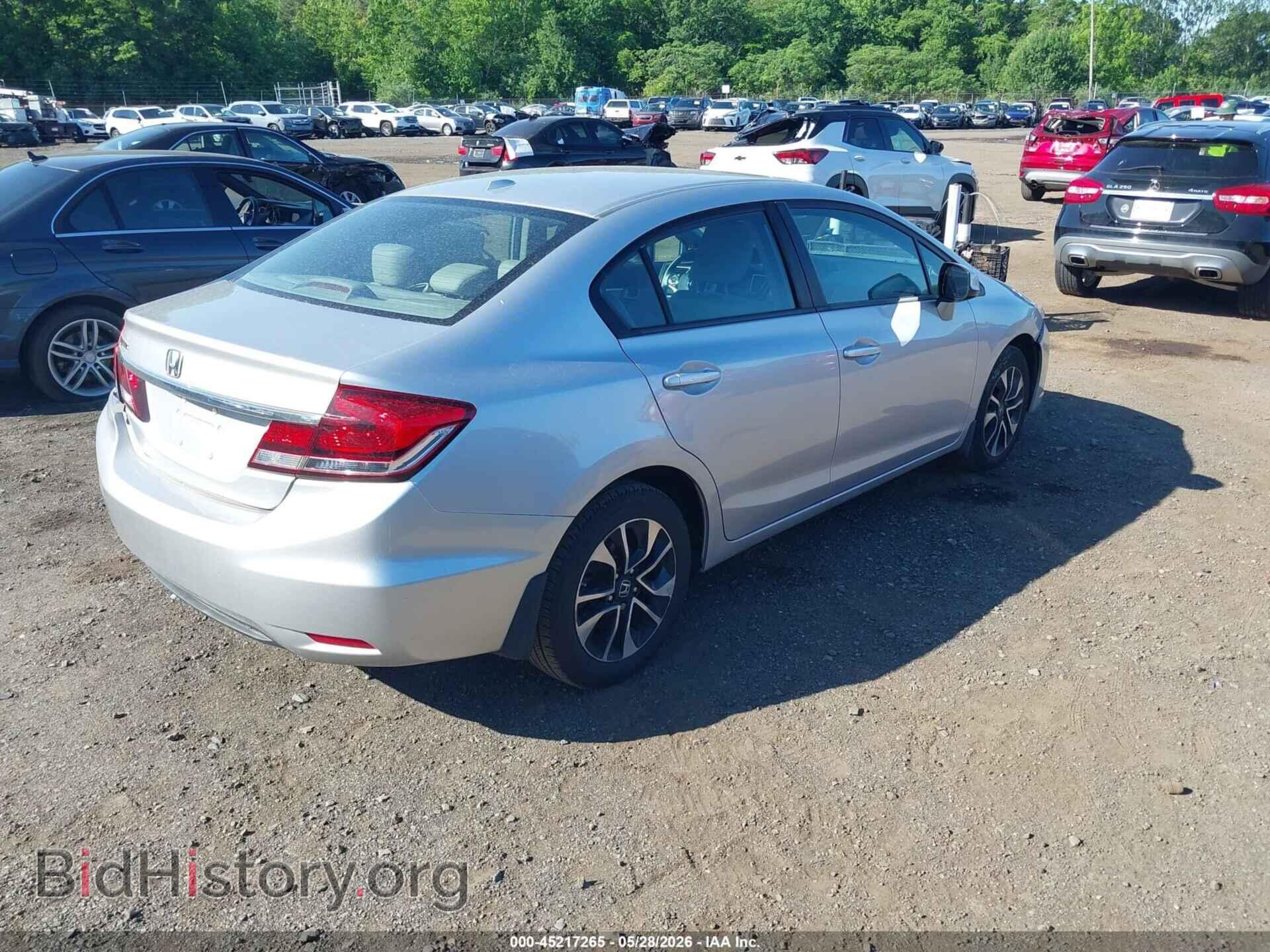2013 HONDA CIVIC - VIN: 19XFB2F92DE267434 - Фото 4