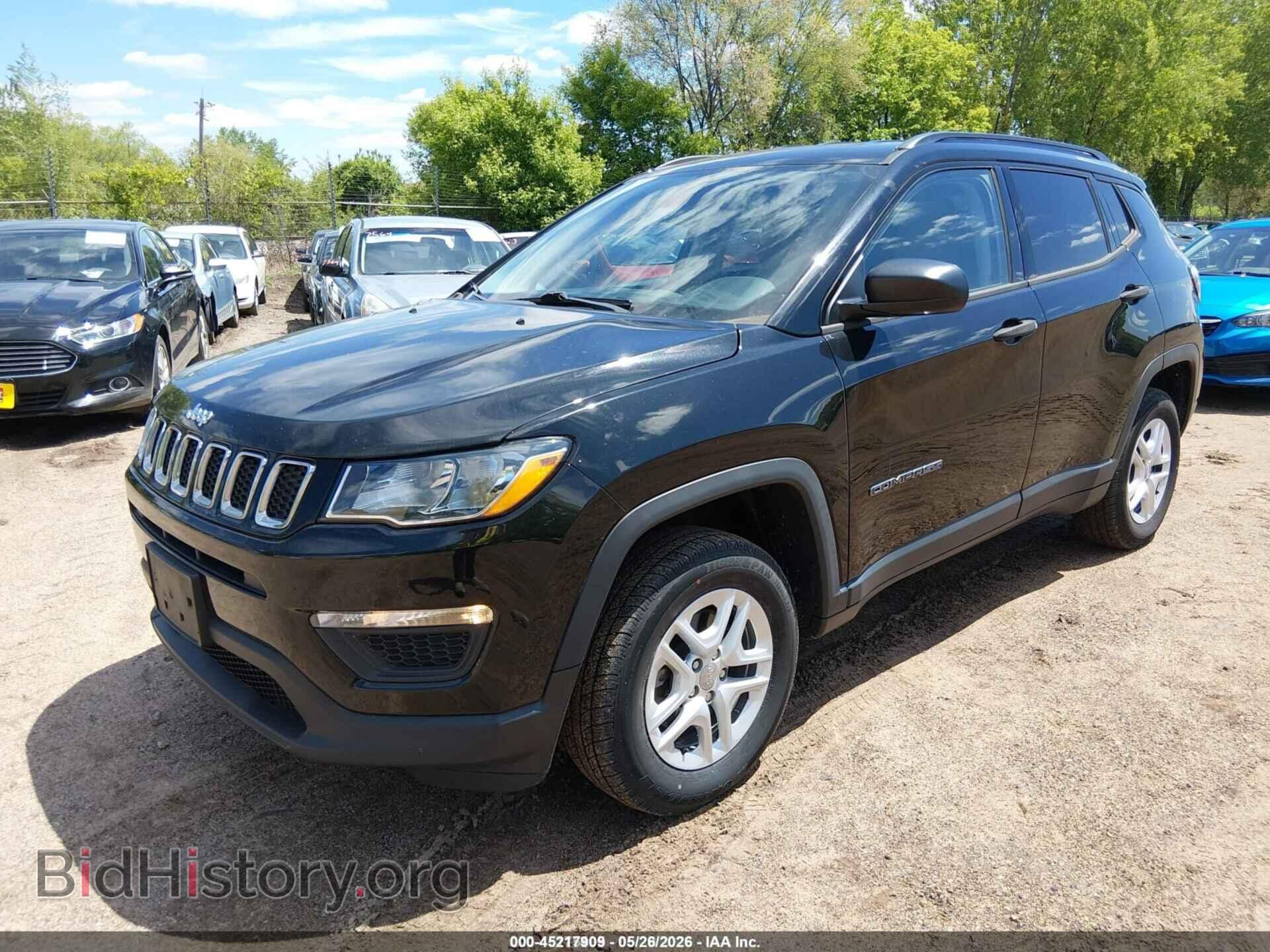 2018 JEEP COMPASS - VIN: 3C4NJDAB0JT359640 - Фото 2