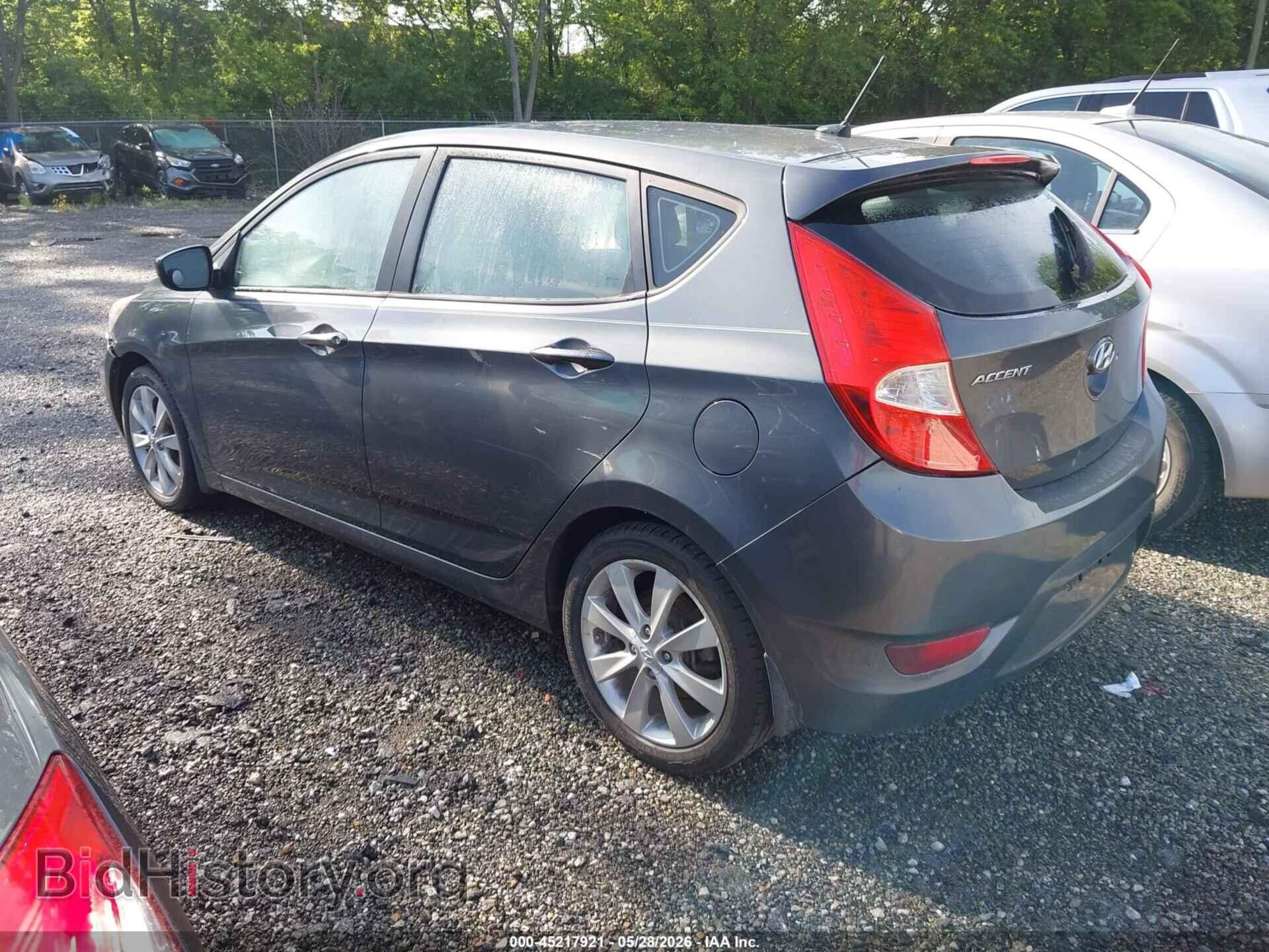 2012 HYUNDAI ACCENT - VIN: KMHCU5AE4CU031866 - Фото 3