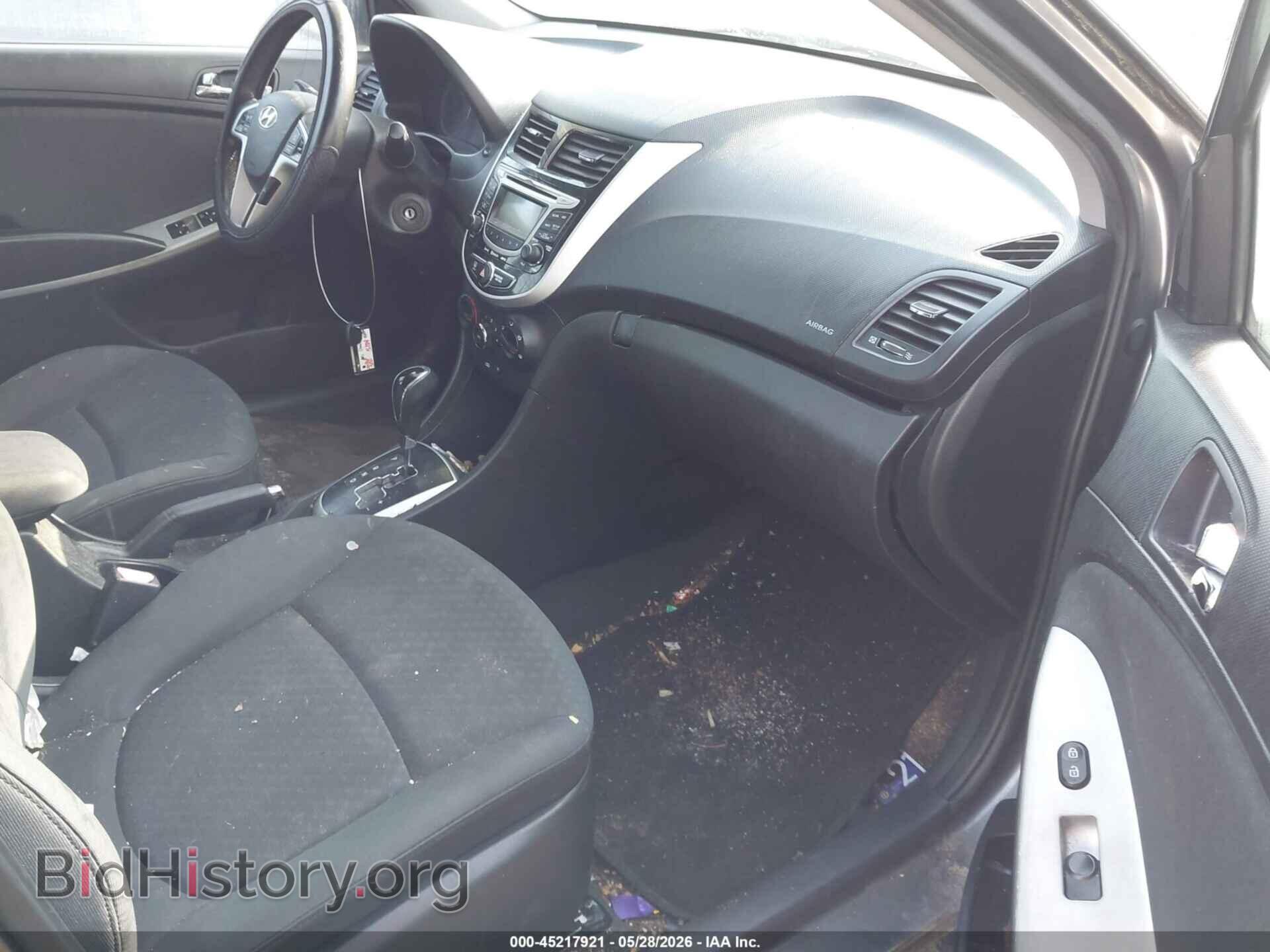 2012 HYUNDAI ACCENT - VIN: KMHCU5AE4CU031866 - Фото 5