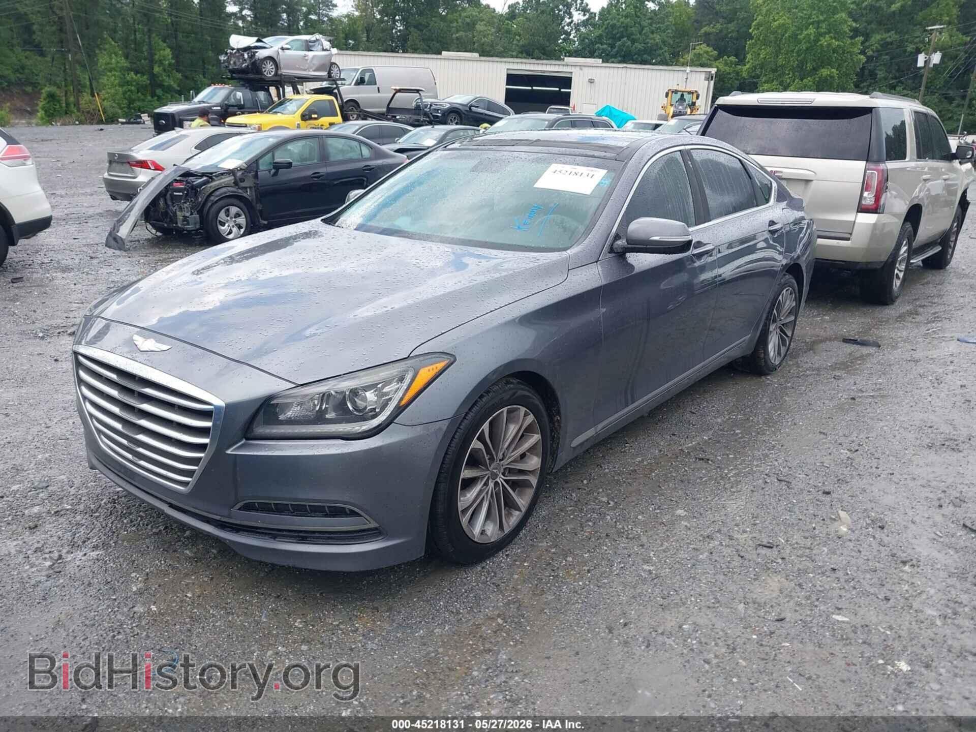 2015 HYUNDAI GENESIS - VIN: KMHGN4JE9F4019015 - Фото 2