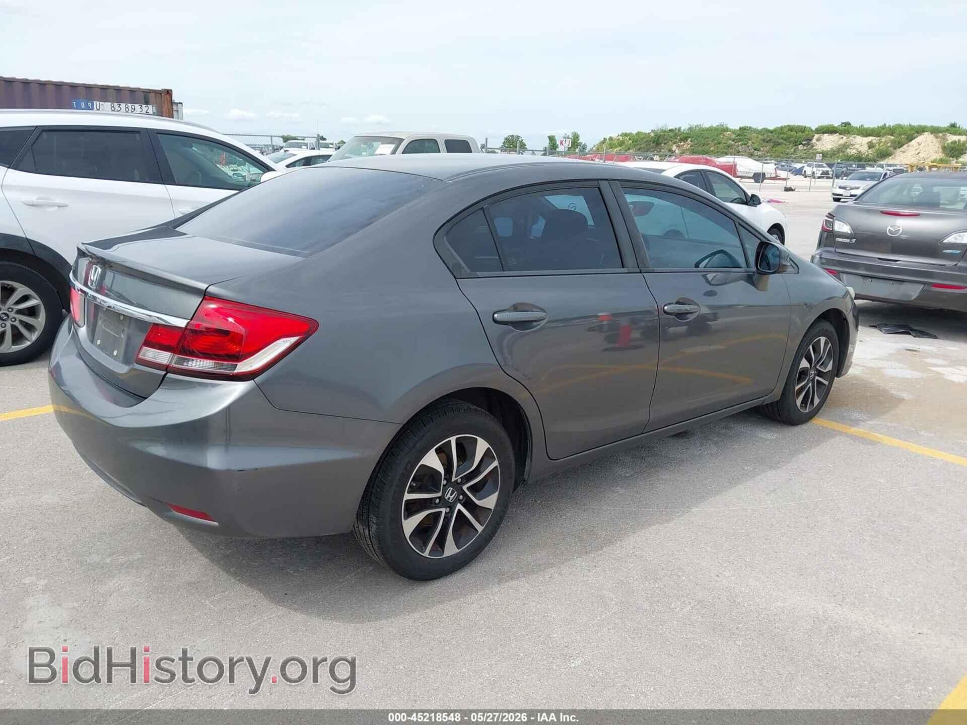 2013 HONDA CIVIC - VIN: 2HGFB2F85DH552271 - Фото 4