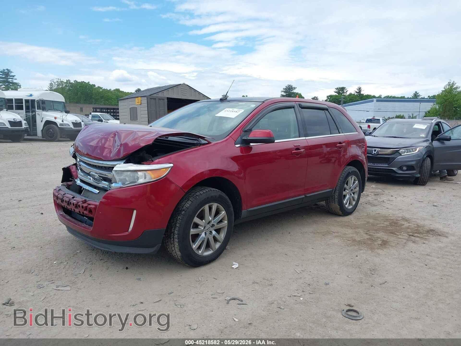 2014 FORD EDGE - VIN: 2FMDK4KC8EBB33617 - Фото 2