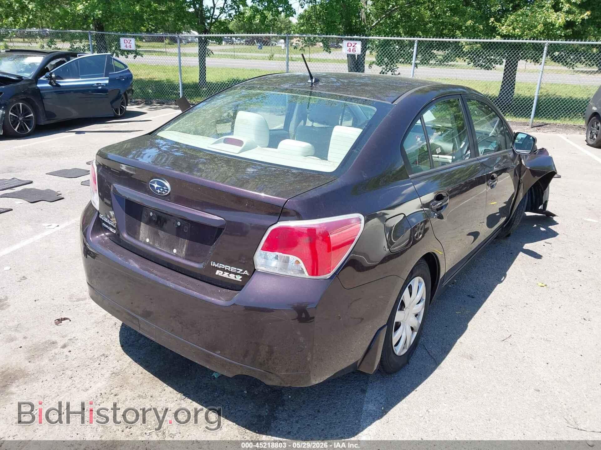 2012 SUBARU IMPREZA - VIN: JF1GJAA66CH010046 - Фото 4