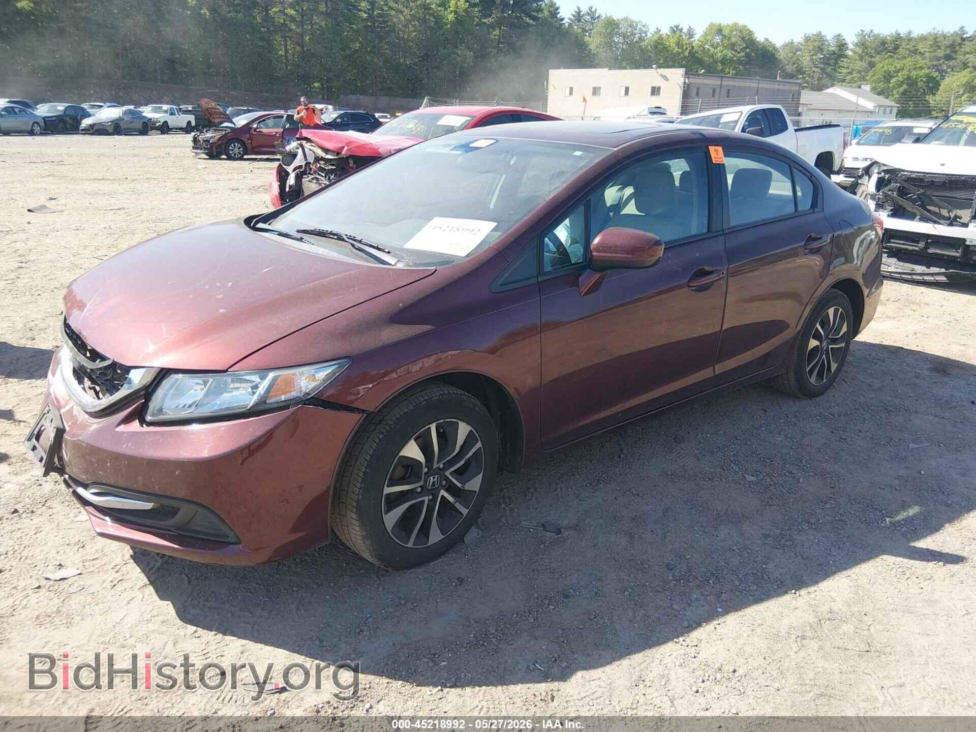 2015 HONDA CIVIC - VIN: 19XFB2F81FE248643 - Фото 2