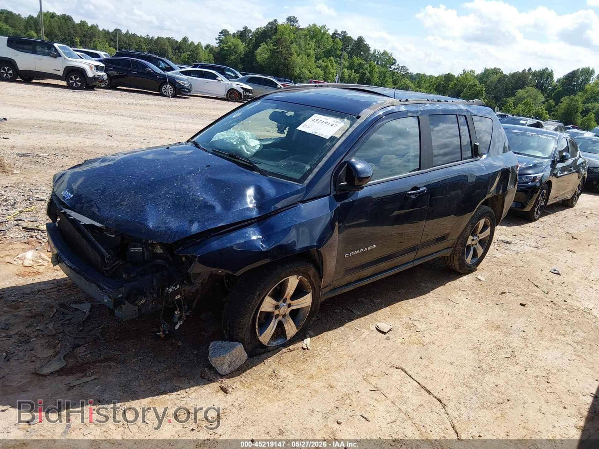 2017 JEEP COMPASS - VIN: 1C4NJDEB0HD126948 - Фото 2
