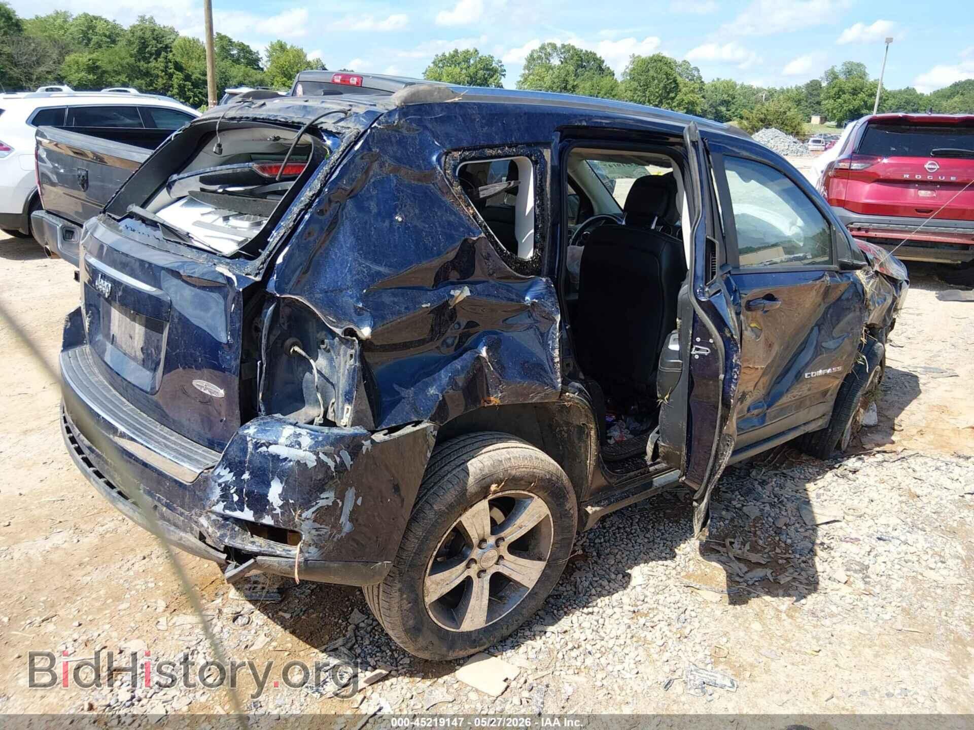 2017 JEEP COMPASS - VIN: 1C4NJDEB0HD126948 - Фото 4
