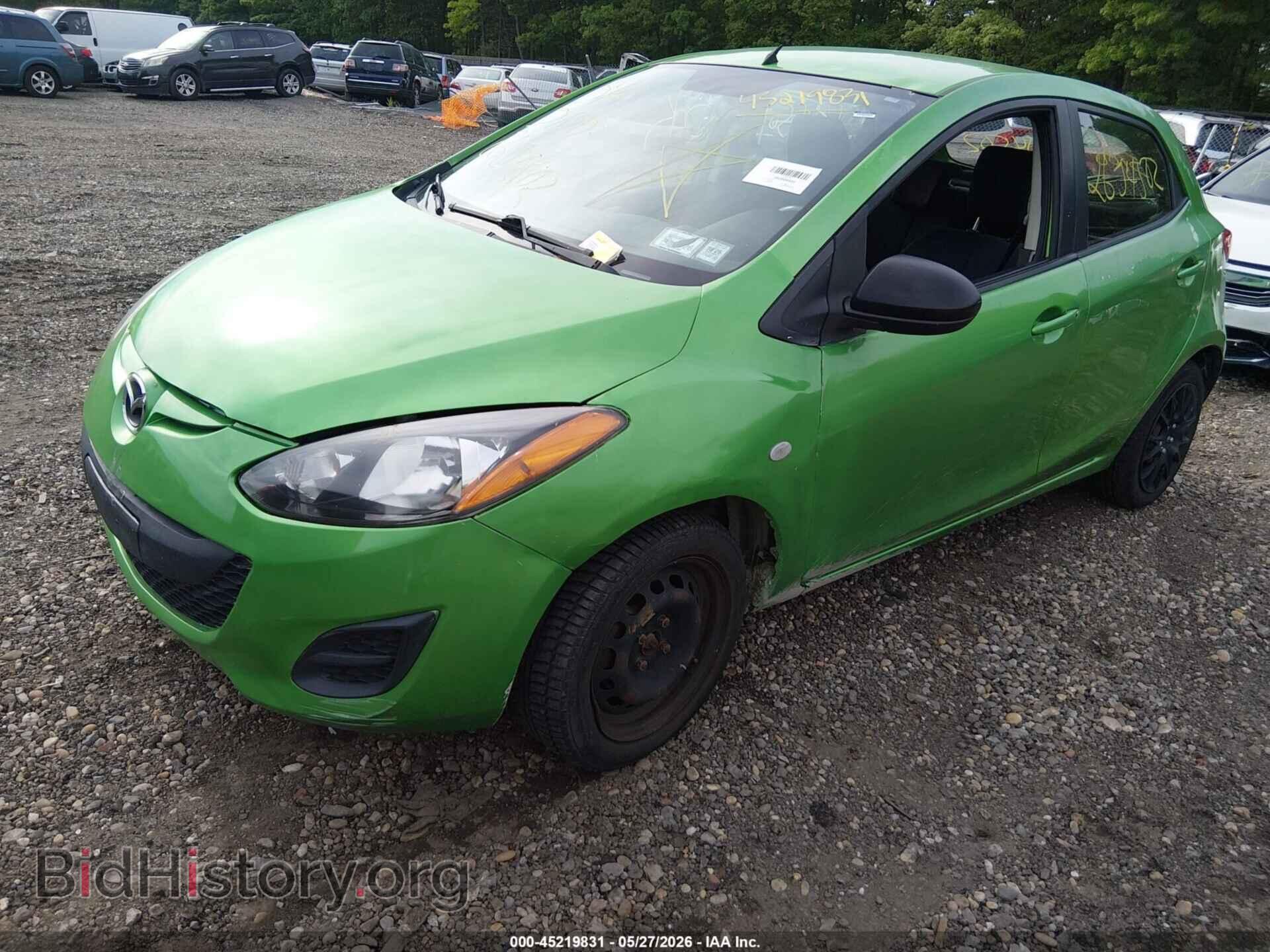 2011 MAZDA MAZDA2 - VIN: JM1DE1HZ6B0105138 - Фото 2
