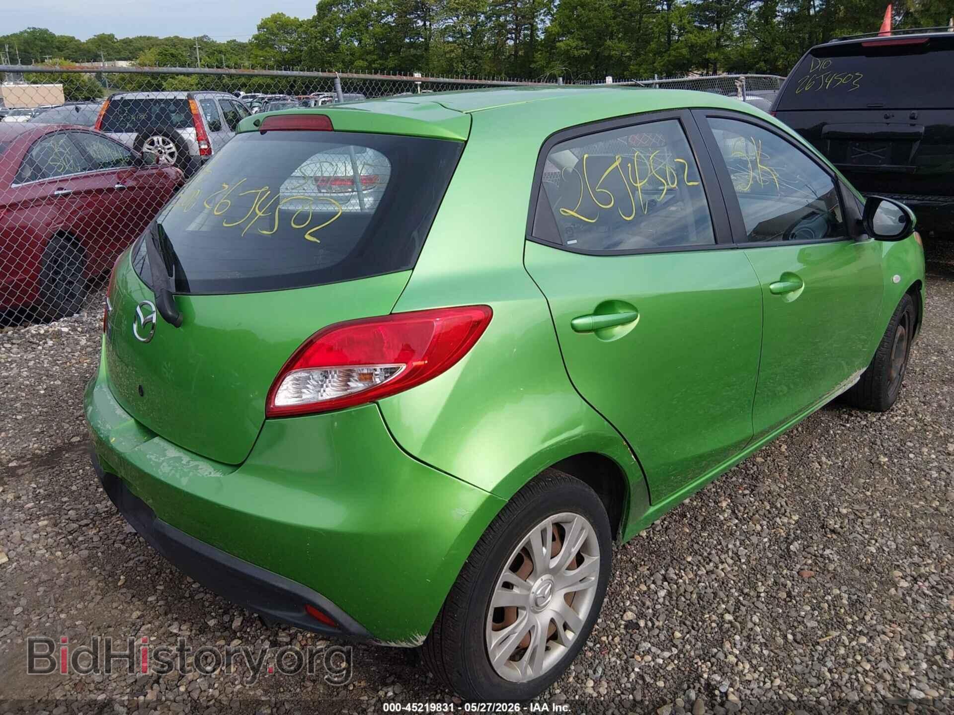 2011 MAZDA MAZDA2 - VIN: JM1DE1HZ6B0105138 - Фото 4