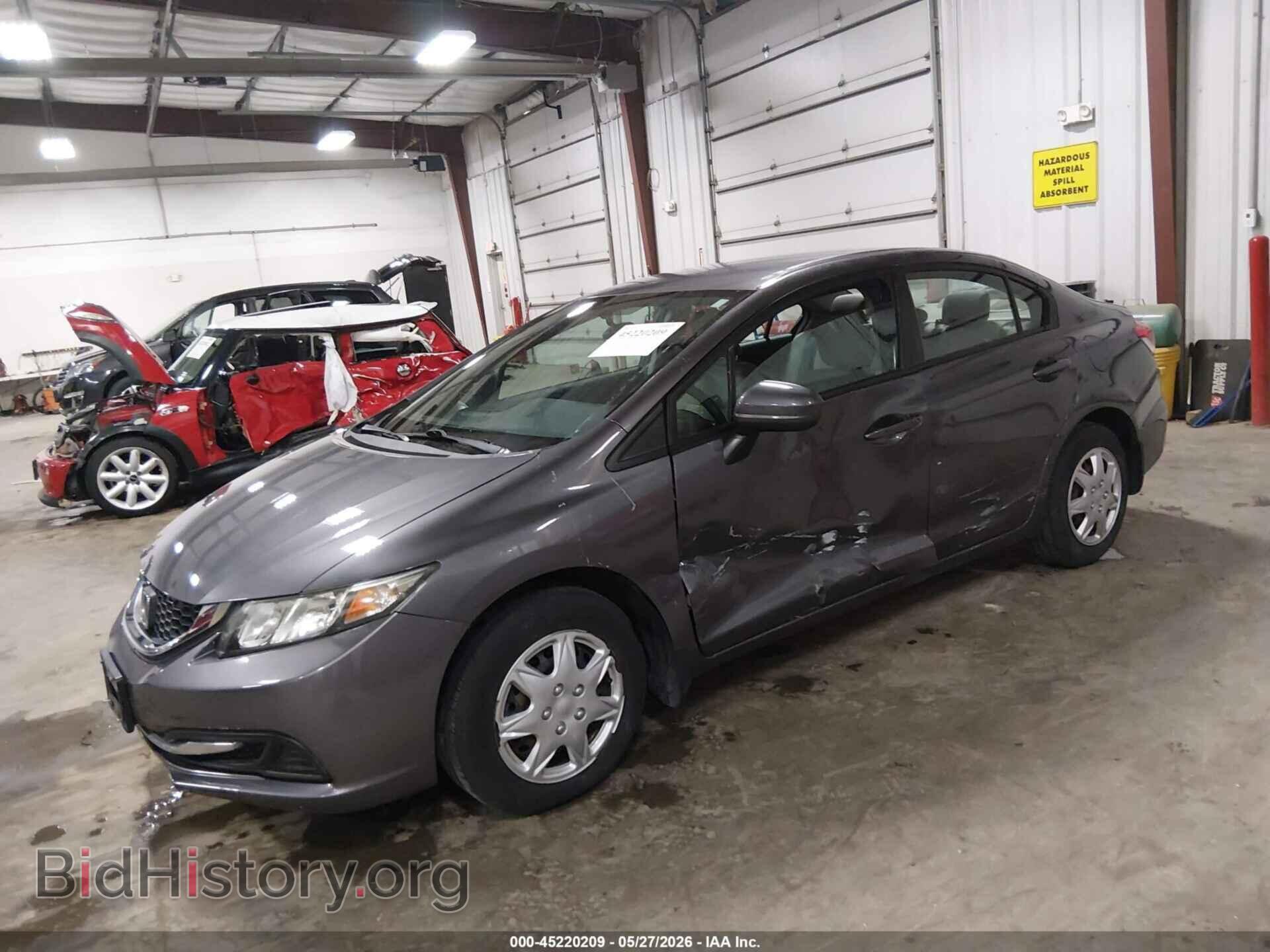 2015 HONDA CIVIC - VIN: 19XFB2F55FE070726 - Фото 2