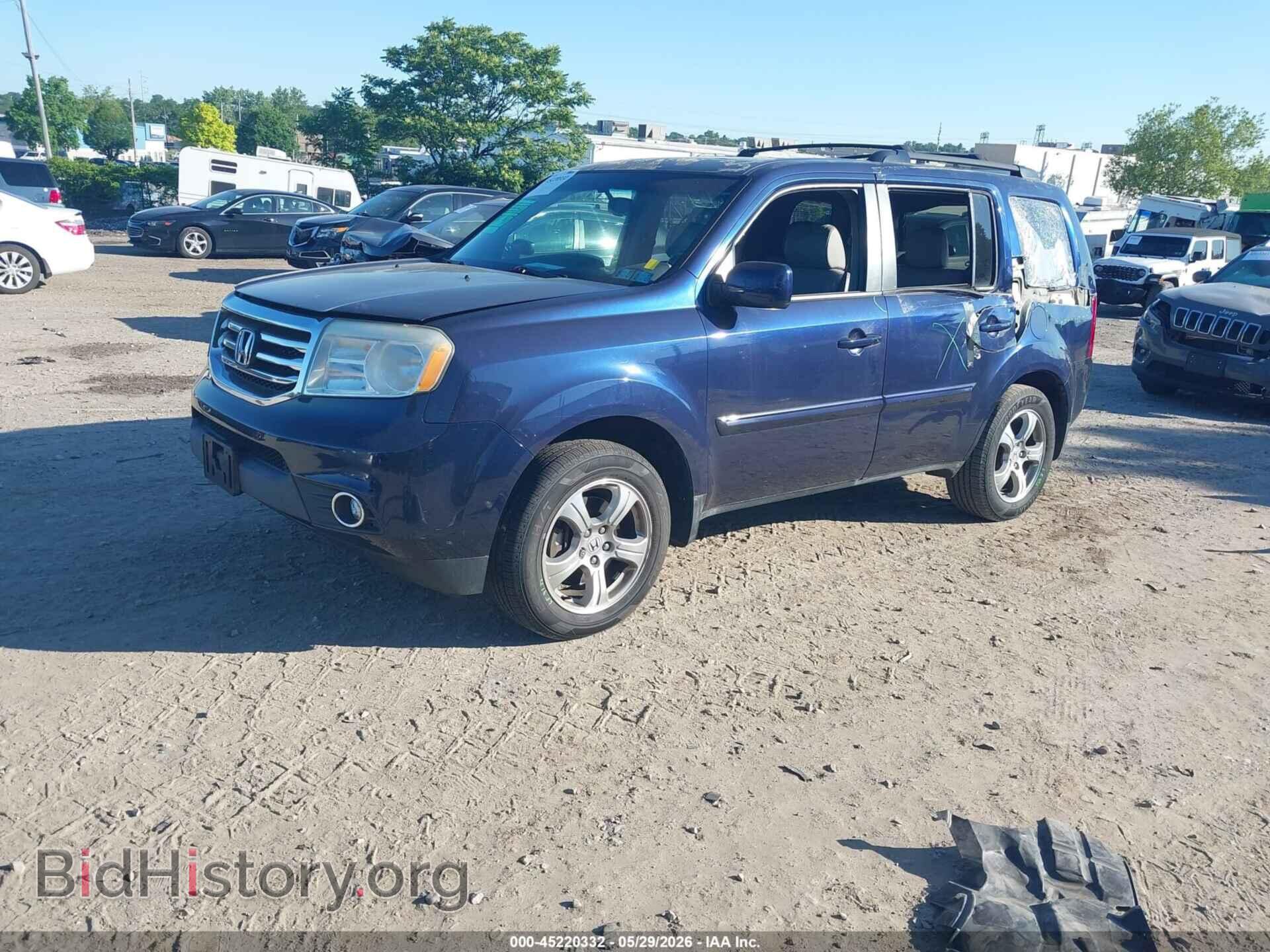 2013 HONDA PILOT - VIN: 5FNYF4H58DB086495 - Фото 2