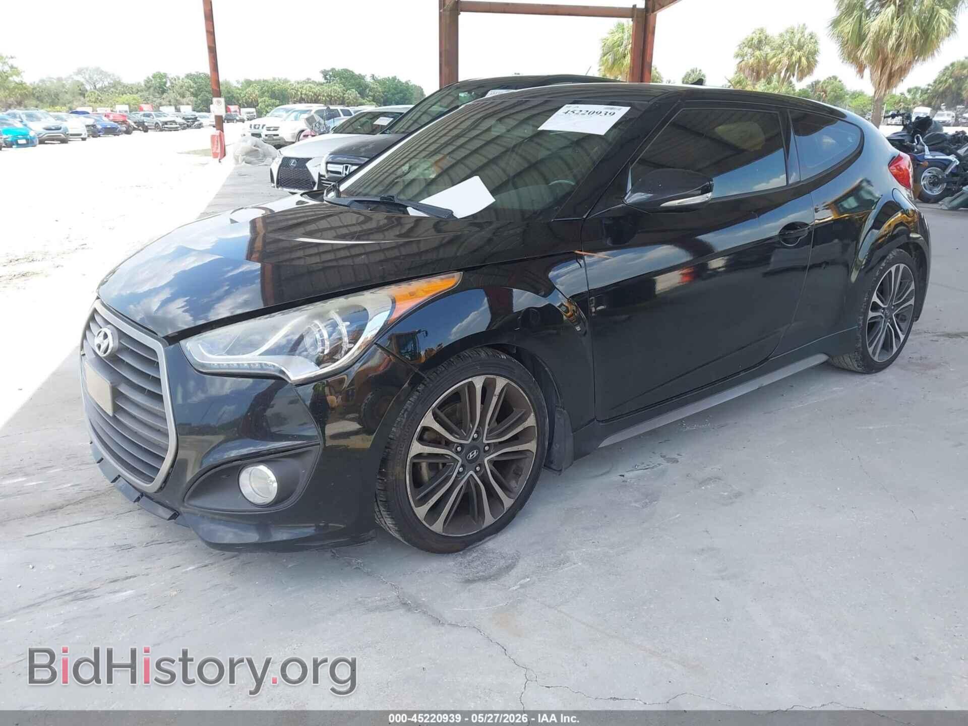 2016 HYUNDAI VELOSTER - VIN: KMHTC6AE0GU269258 - Фото 2