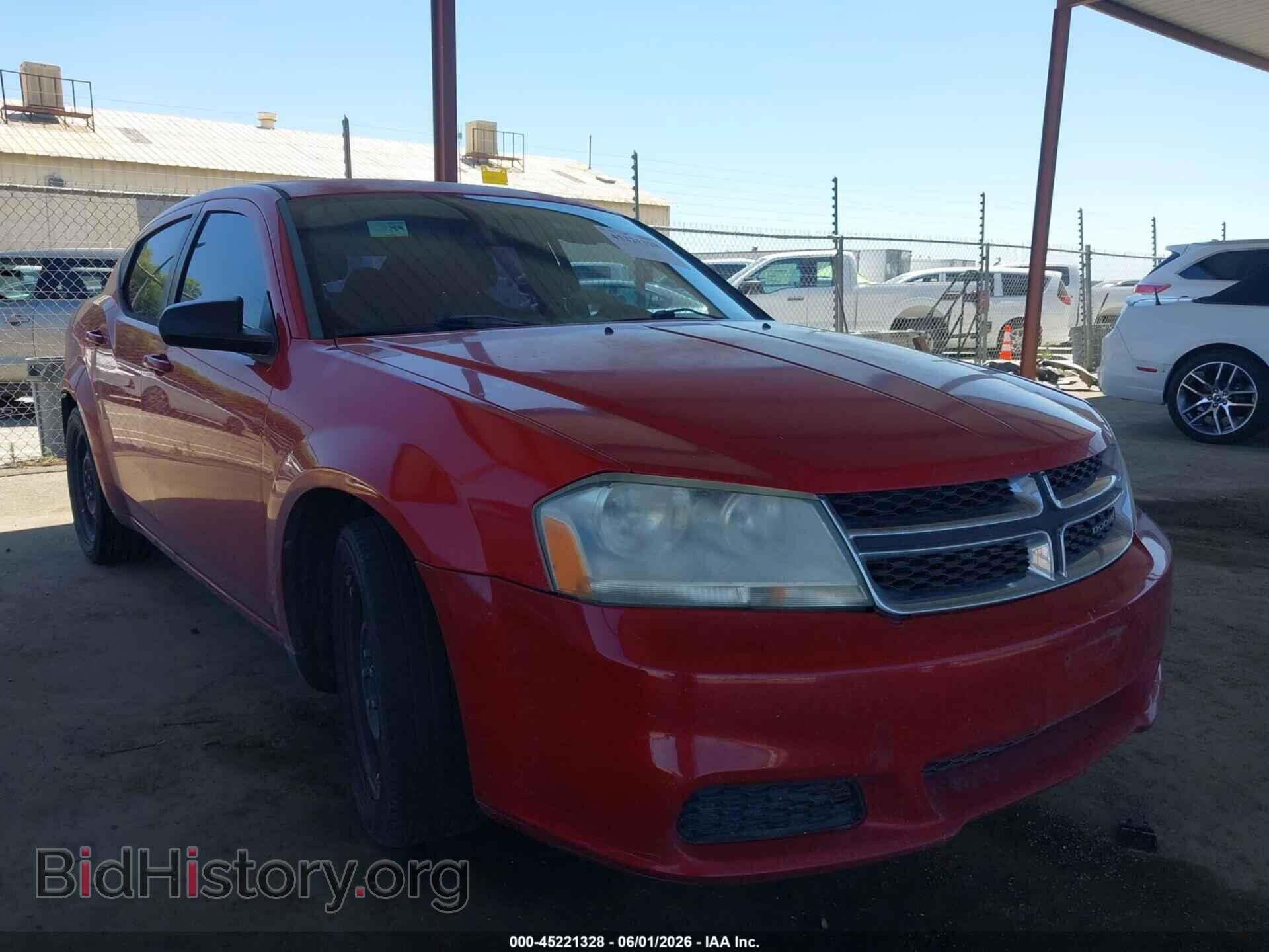 Photo 1C3CDZAB0DN731207 - DODGE AVENGER 2013