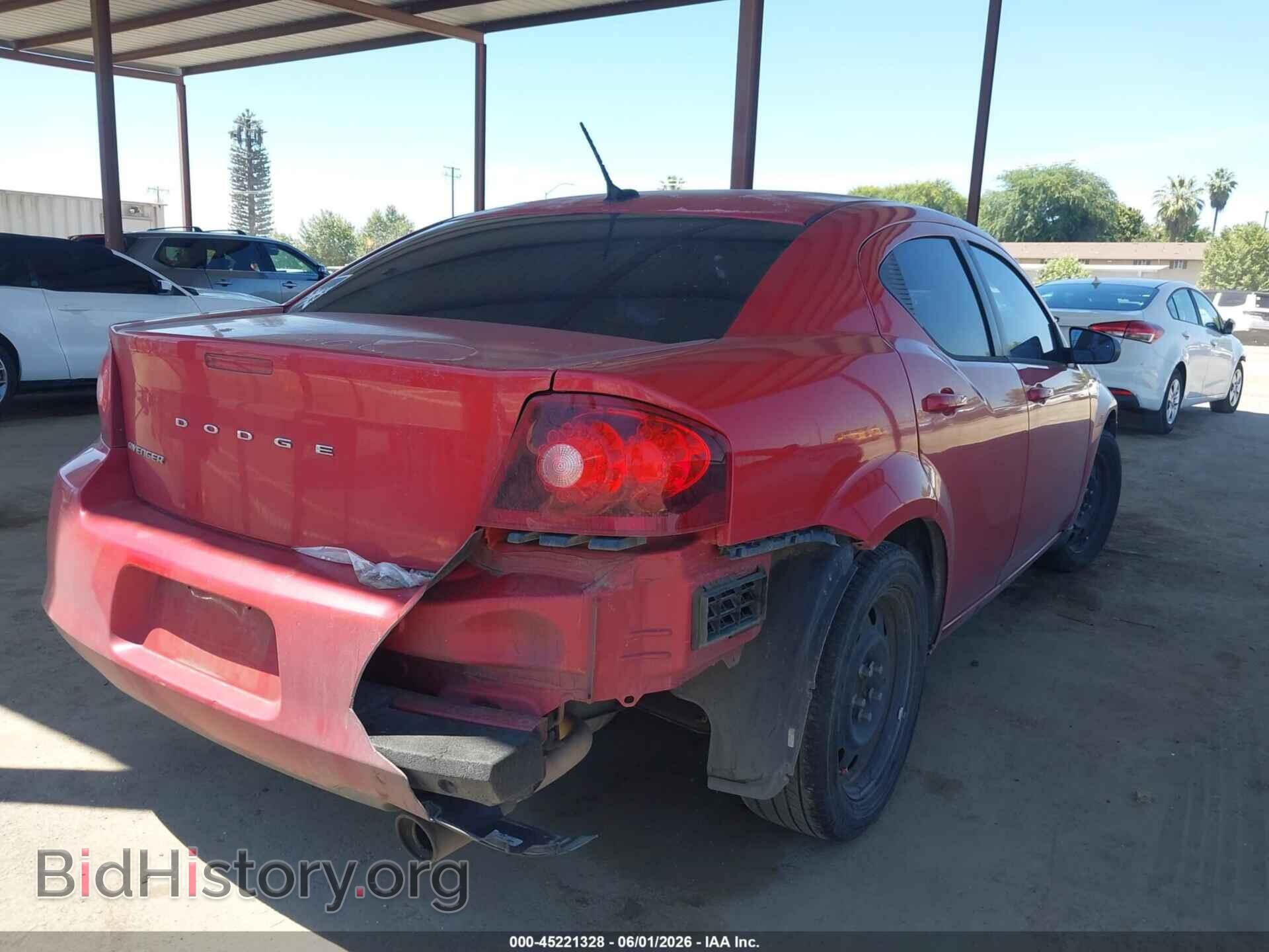 2013 DODGE AVENGER - VIN: 1C3CDZAB0DN731207 - Photo 4