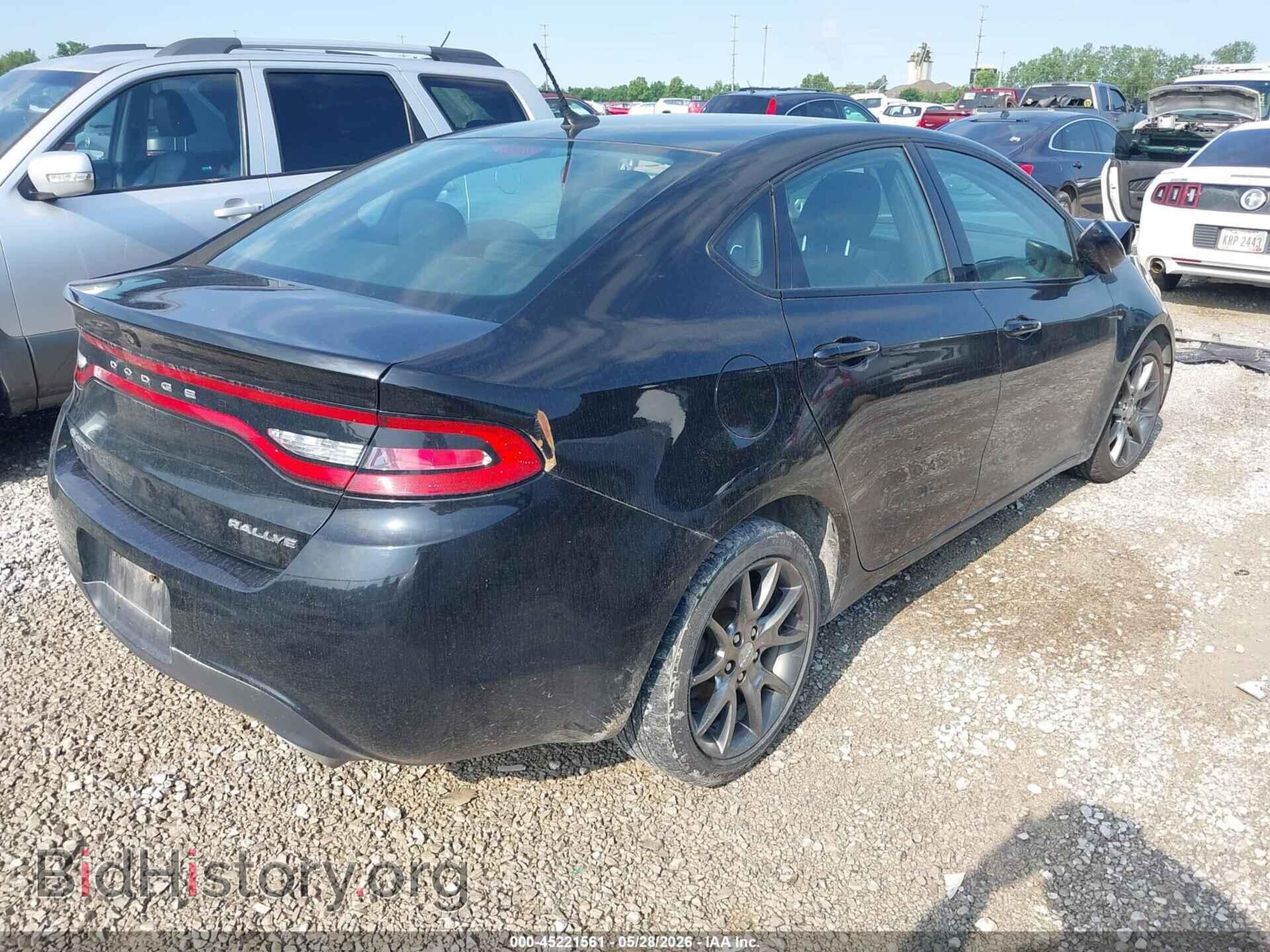 2013 DODGE DART - VIN: 1C3CDFBA8DD346262 - Photo 4