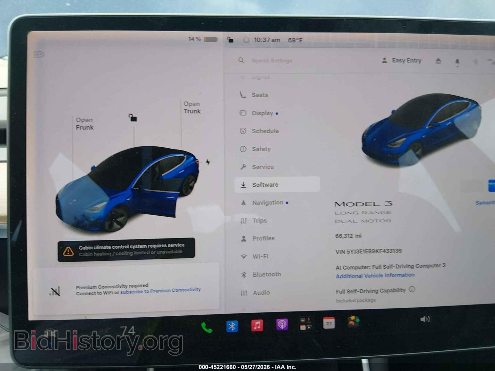2019 TESLA MODEL 3 - VIN: 5YJ3E1EB9KF433139 - Фото 7