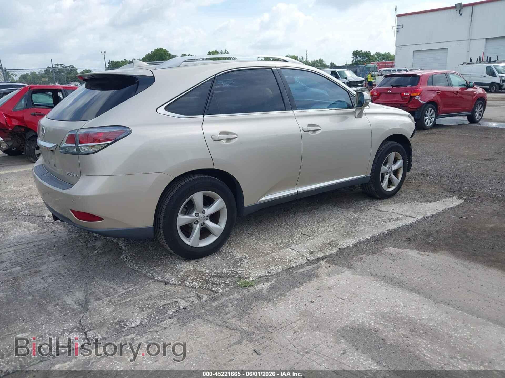 2015 LEXUS RX 350 - VIN: 2T2BK1BA5FC260757 - Фото 4