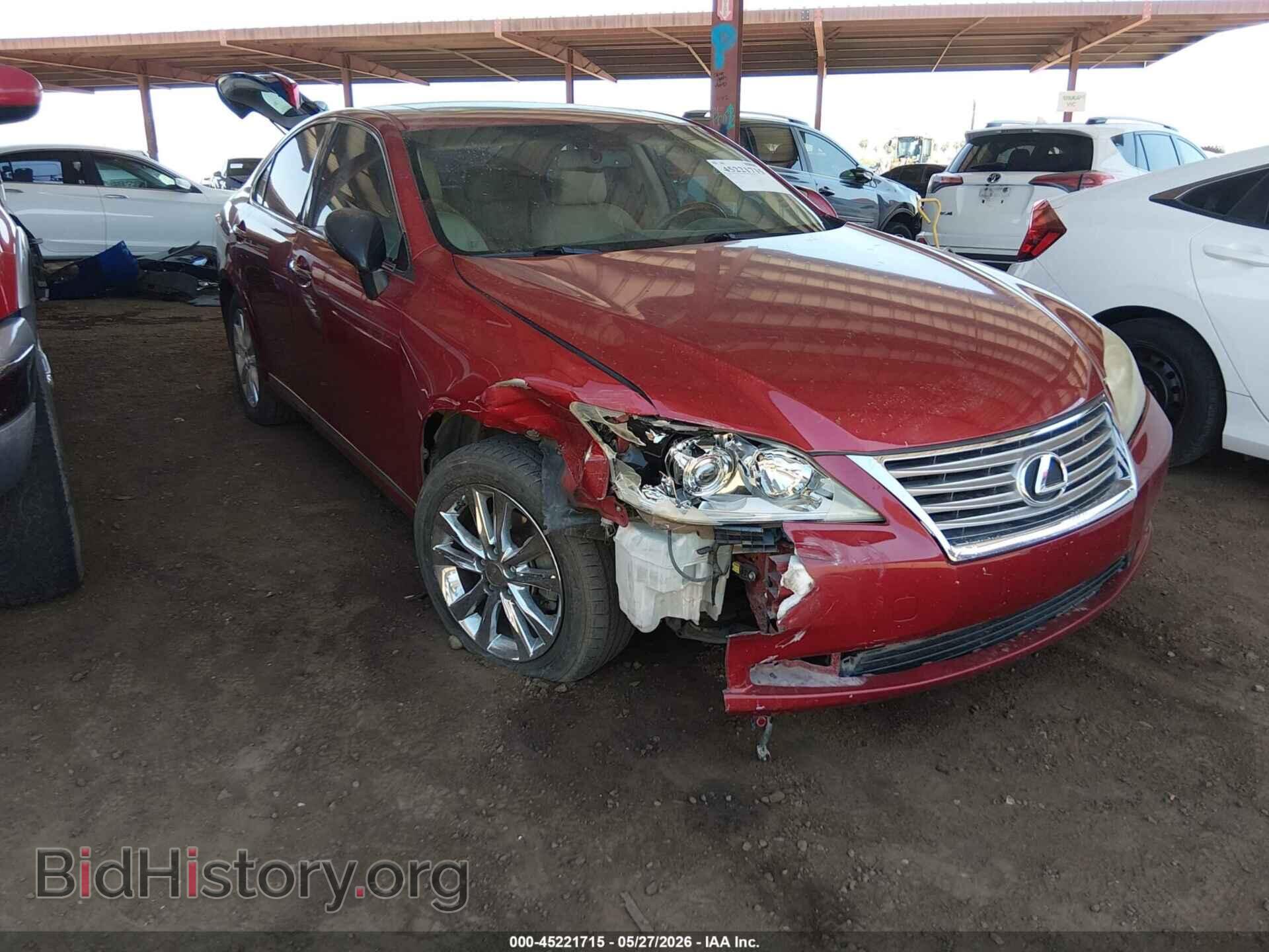 Photo JTHBK1EG2A2365086 - LEXUS ES 350 2010