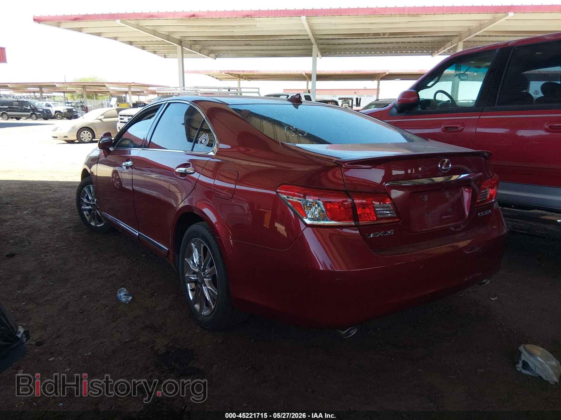2010 LEXUS ES 350 - VIN: JTHBK1EG2A2365086 - Фото 3