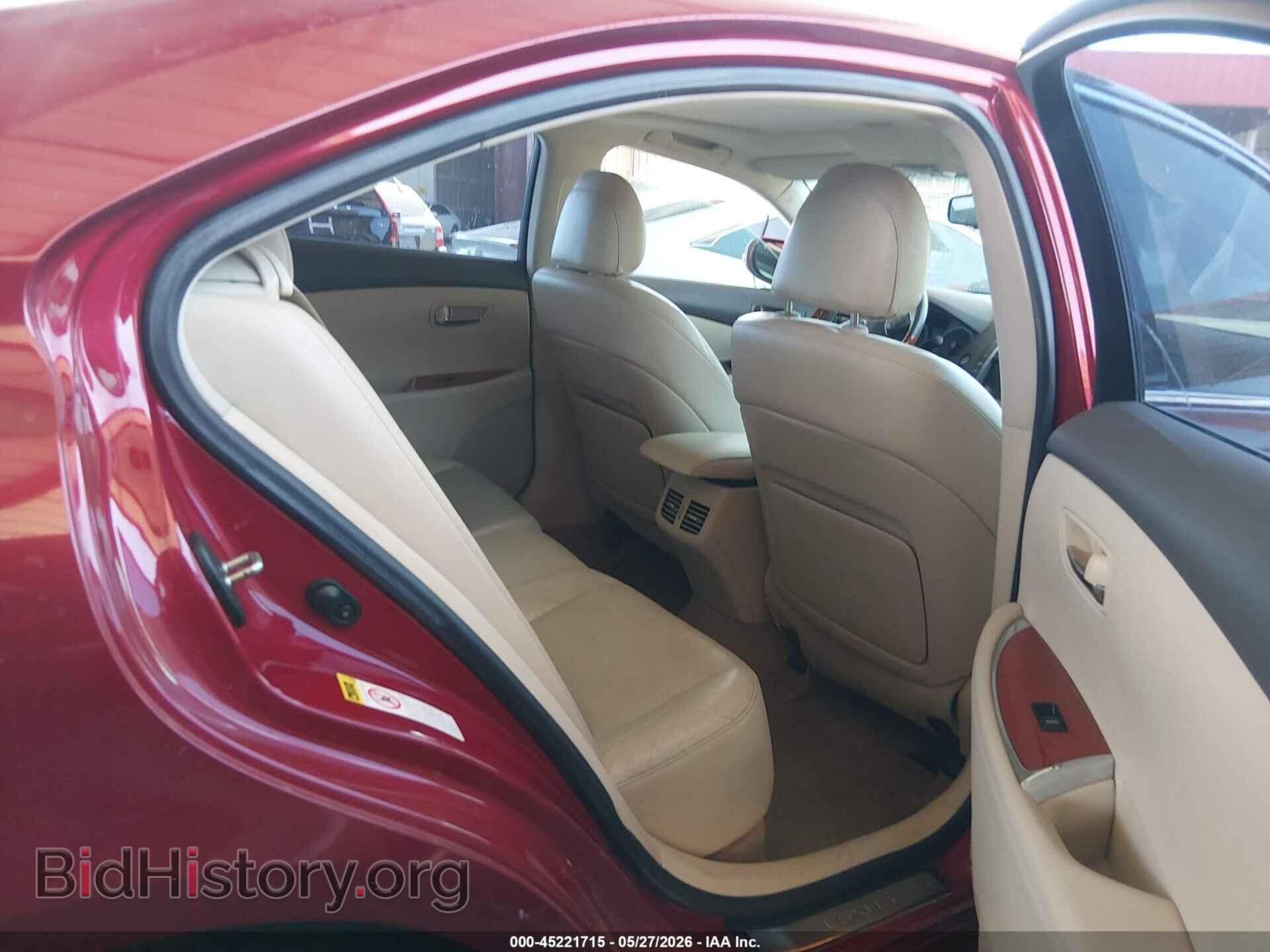 2010 LEXUS ES 350 - VIN: JTHBK1EG2A2365086 - Фото 8