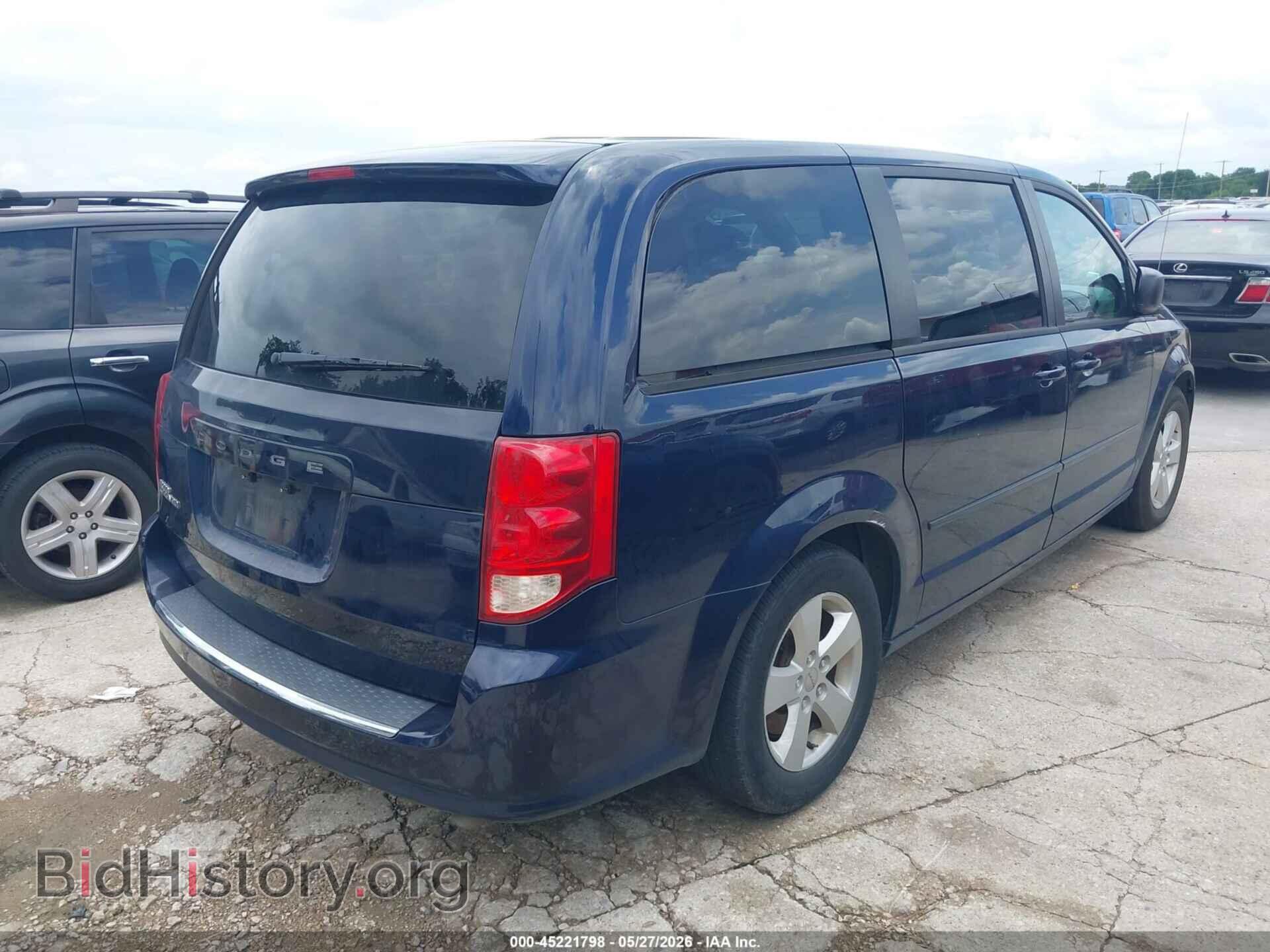 2013 DODGE GRAND CARAVAN - VIN: 2C4RDGBG8DR712492 - Фото 4