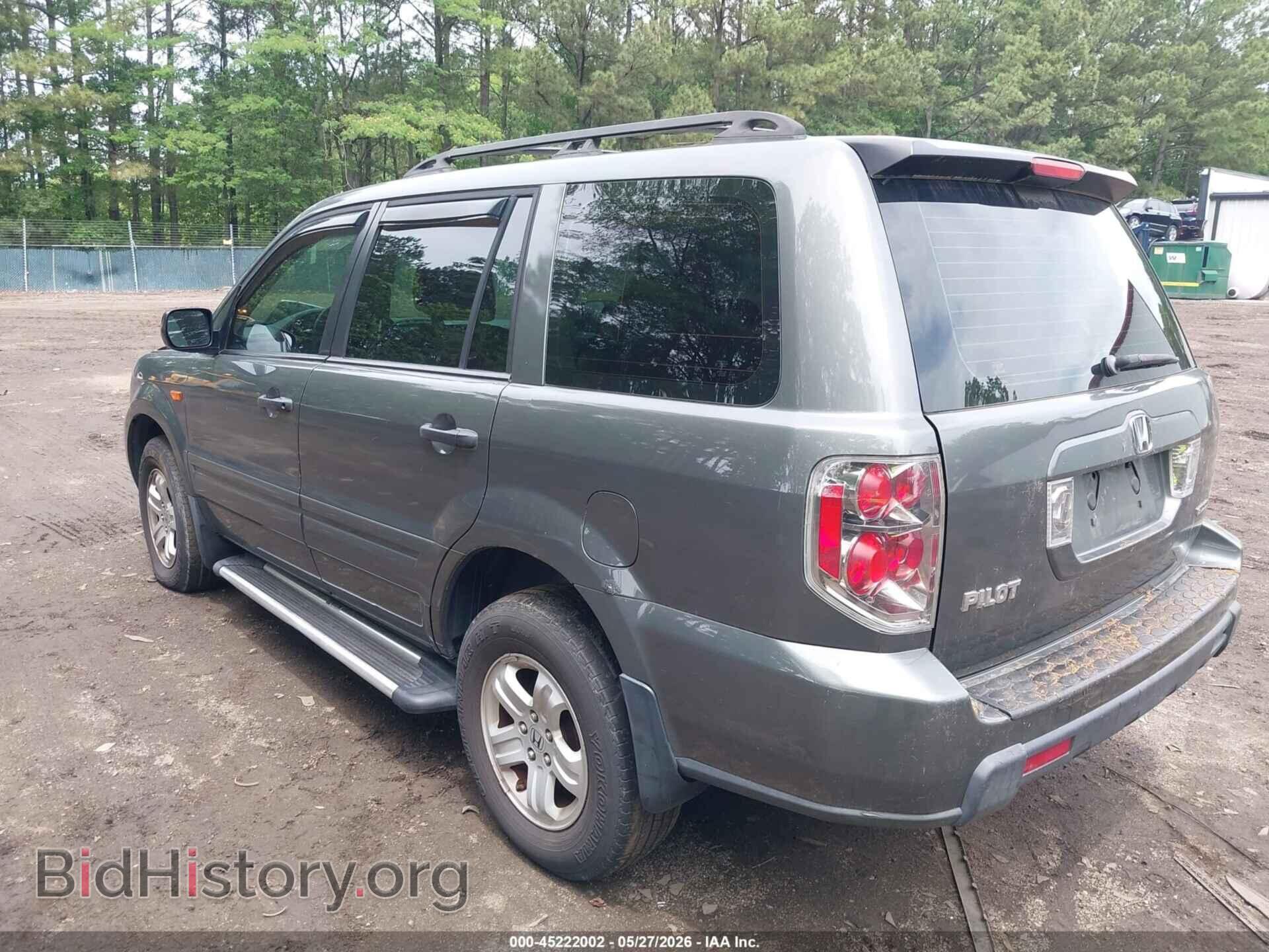 2007 HONDA PILOT - VIN: 2HKYF18147H511356 - Фото 3