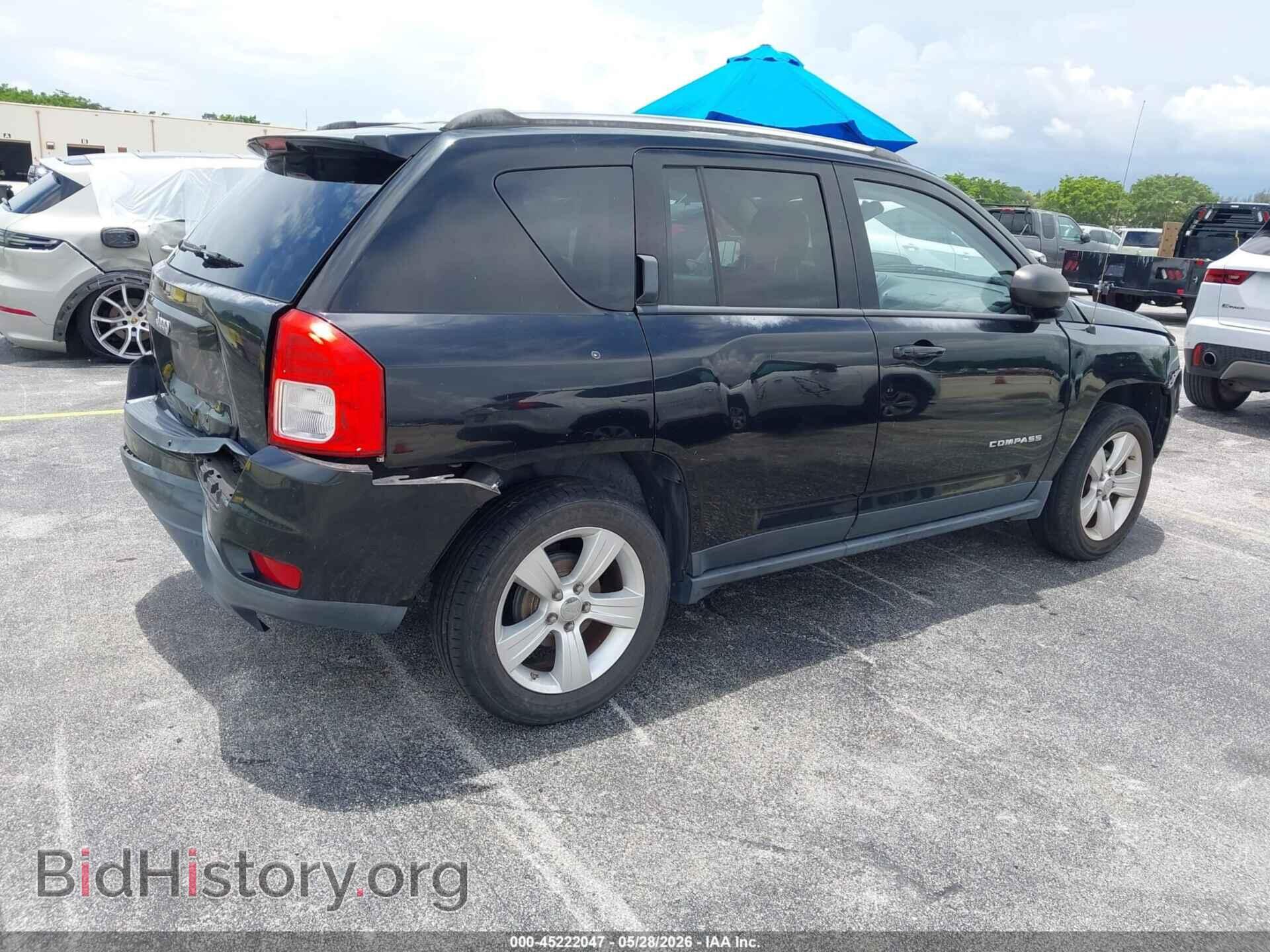 2012 JEEP COMPASS - VIN: 1C4NJCBB5CD725299 - Фото 4