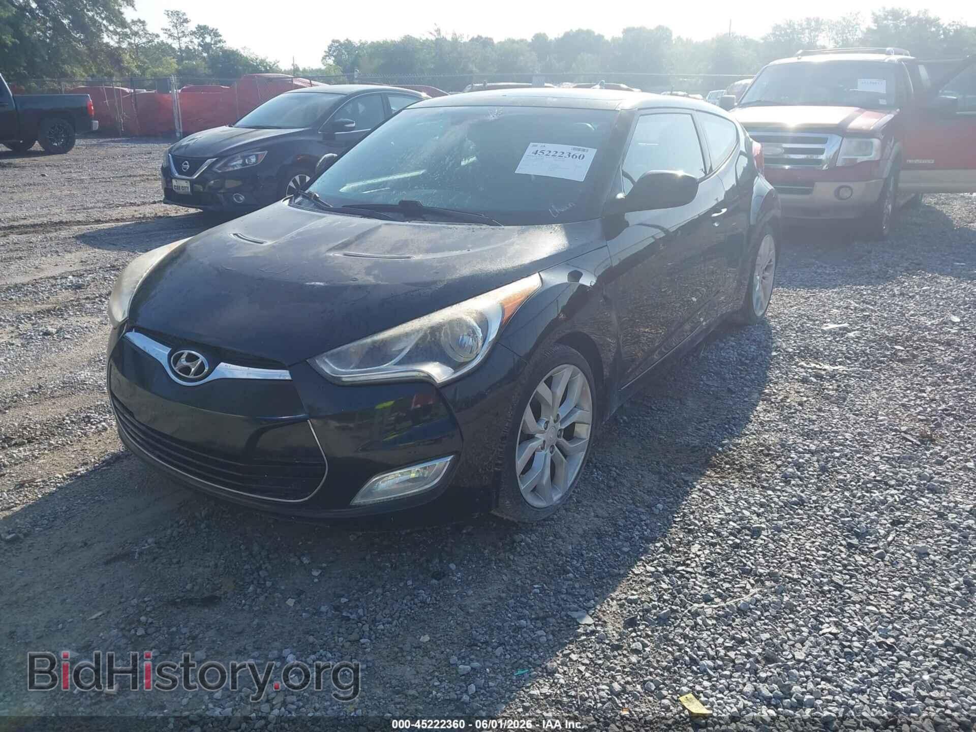 2013 HYUNDAI VELOSTER - VIN: KMHTC6AD8DU147914 - Фото 2