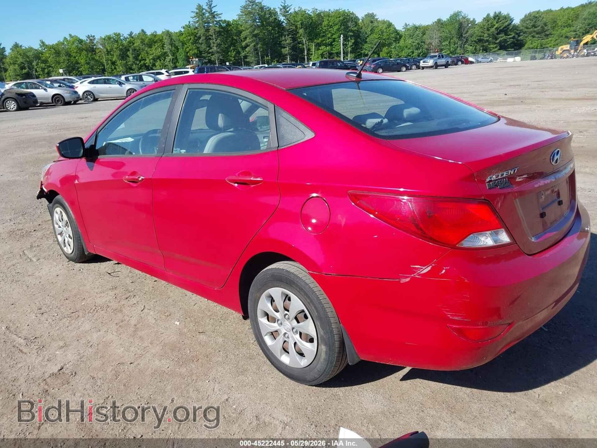 2016 HYUNDAI ACCENT - VIN: KMHCT4AE6GU138243 - Фото 3