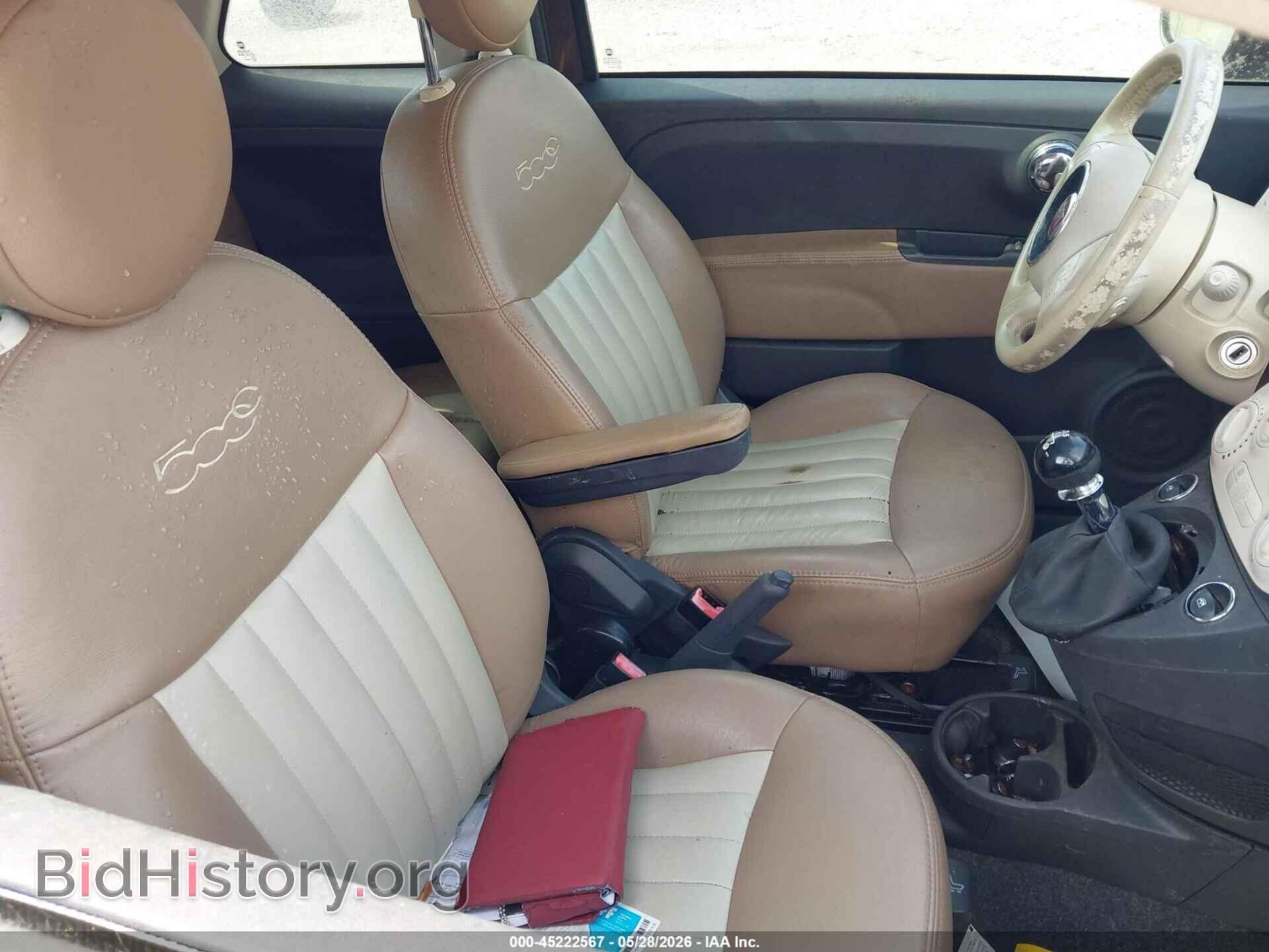 2012 FIAT 500C - VIN: 3C3CFFDR3CT358731 - Photo 5