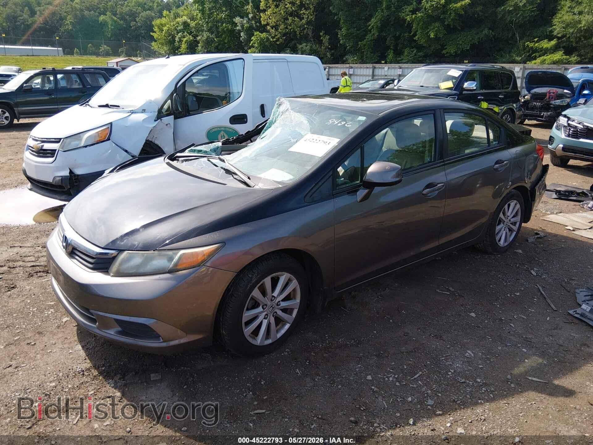 2012 HONDA CIVIC - VIN: 2HGFB2F97CH518436 - Фото 2