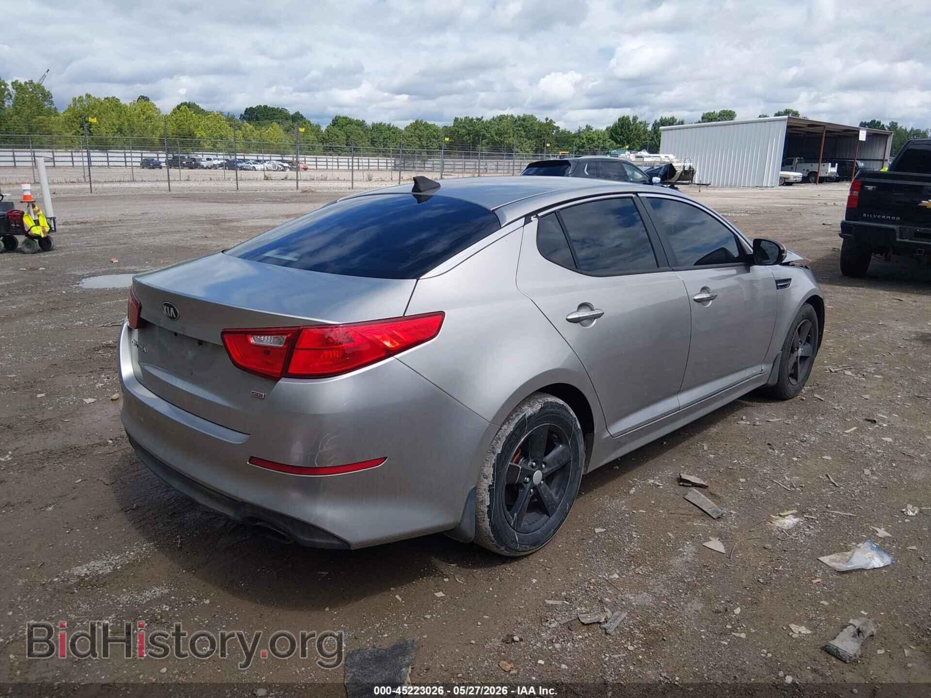 2015 KIA OPTIMA - VIN: KNAGM4A76F5553959 - Photo 4