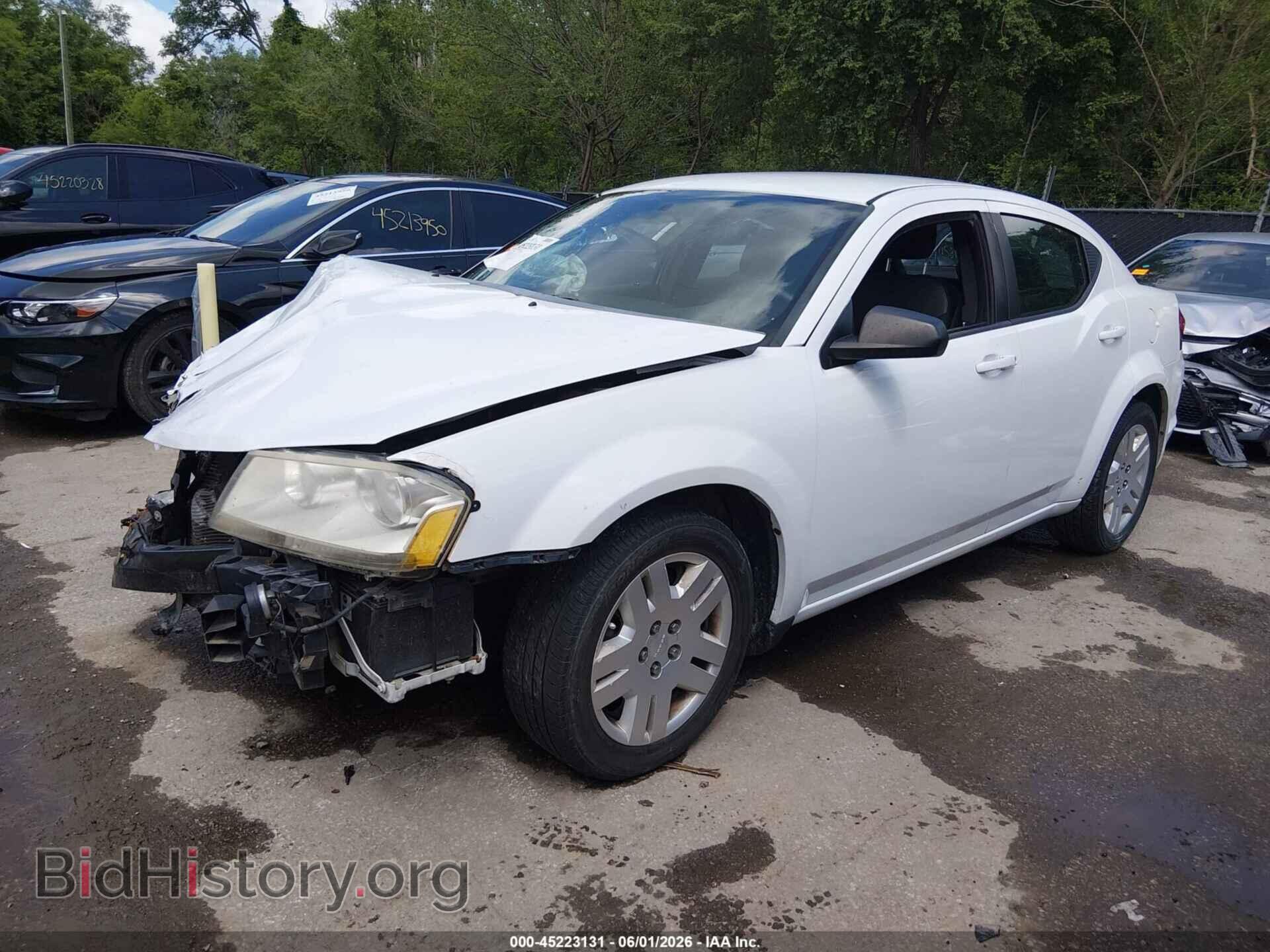 2014 DODGE AVENGER - VIN: 1C3CDZAG8EN219000 - Фото 2